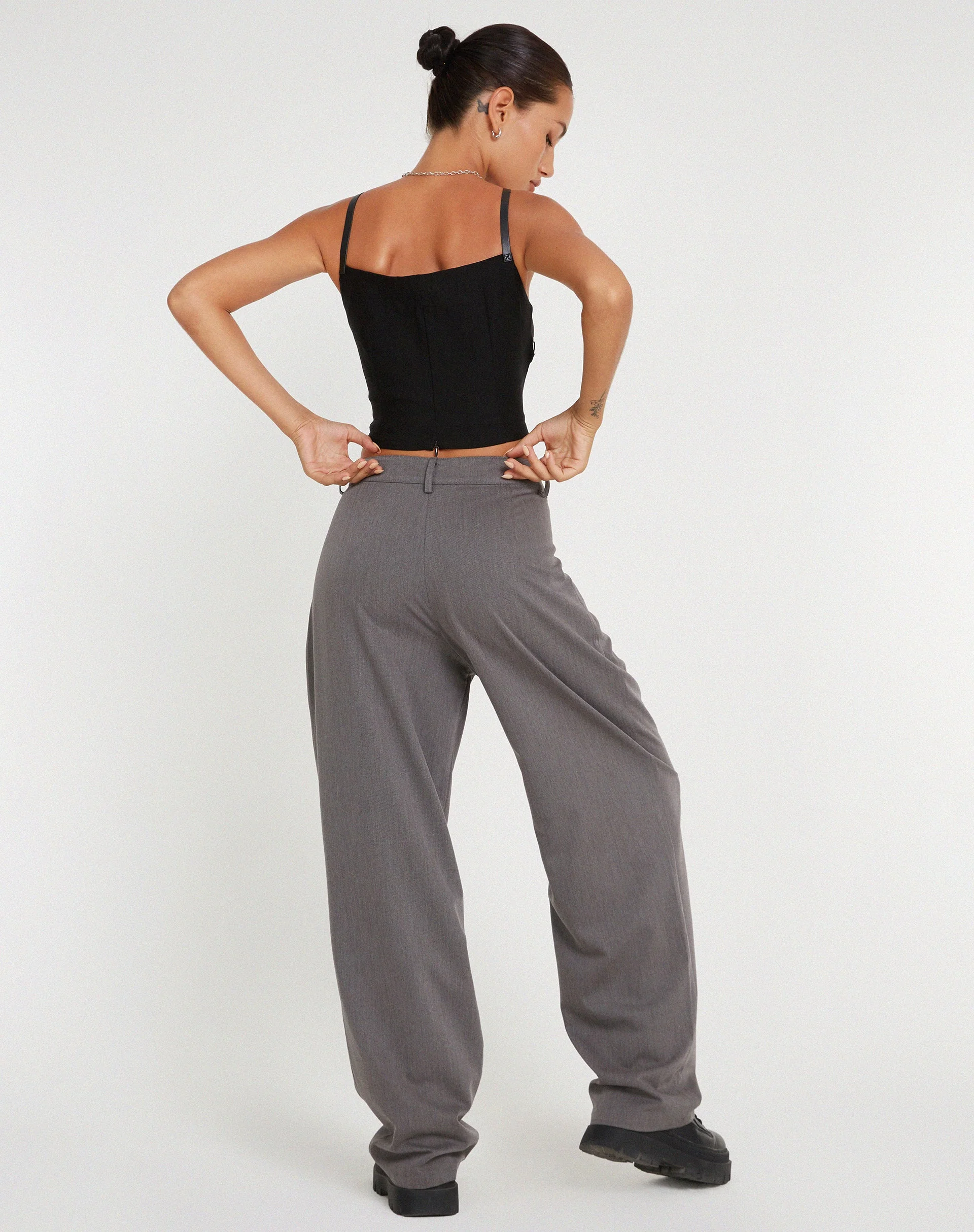 Nilati Crop Top in Black - Image 5