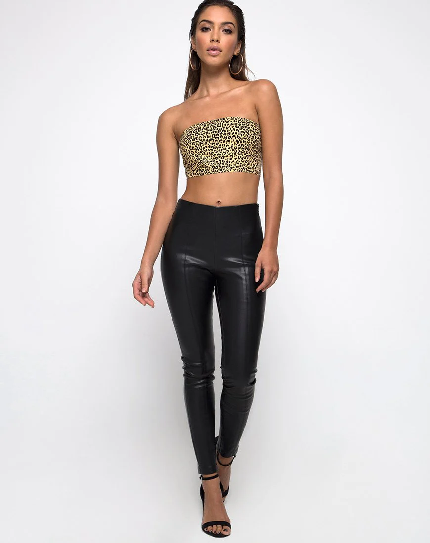 Nolia Tube Top in Rar Leopard - Image 3