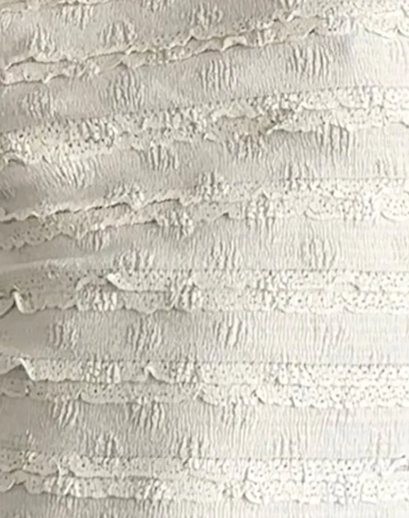 Nova Top in Crinkle Ivory - Image 6