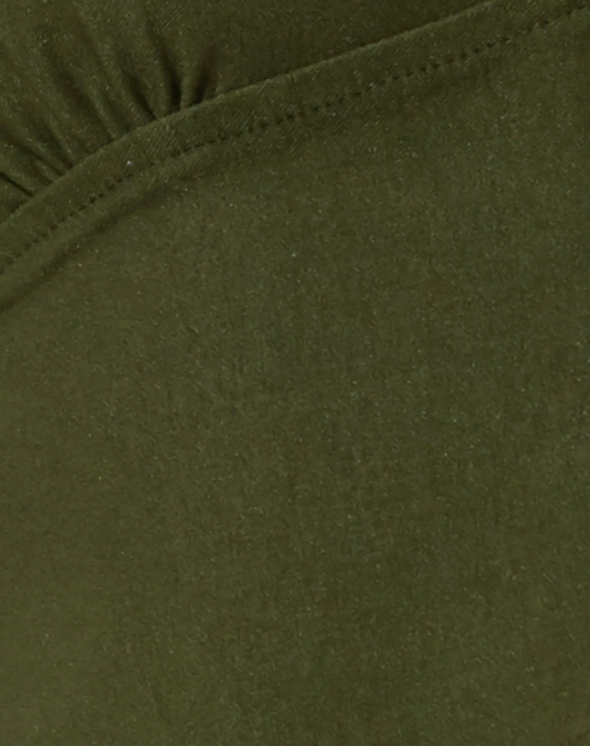 Ombe Crop Top in Tailoring Olive - Image 7