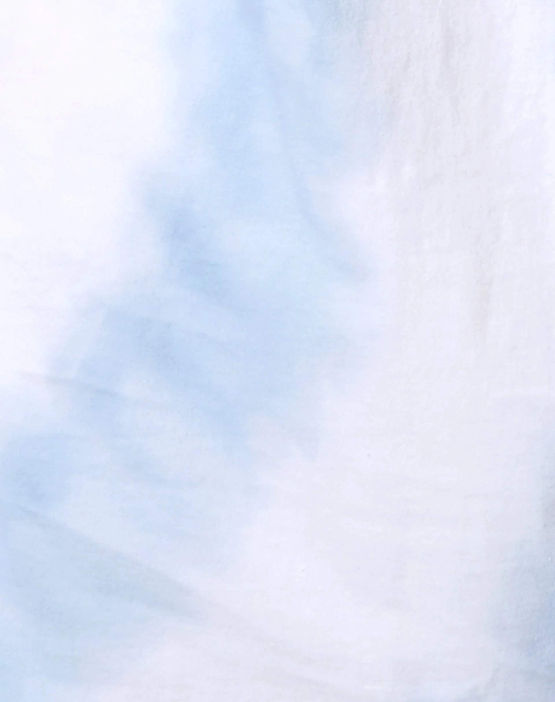 Oversize Basic Tee in Blue and White Swirl Tie Dye - Image 6