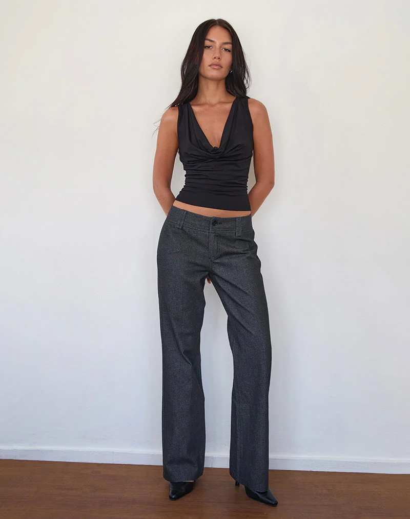 Padali Trouser in Dark Indigo - Image 2