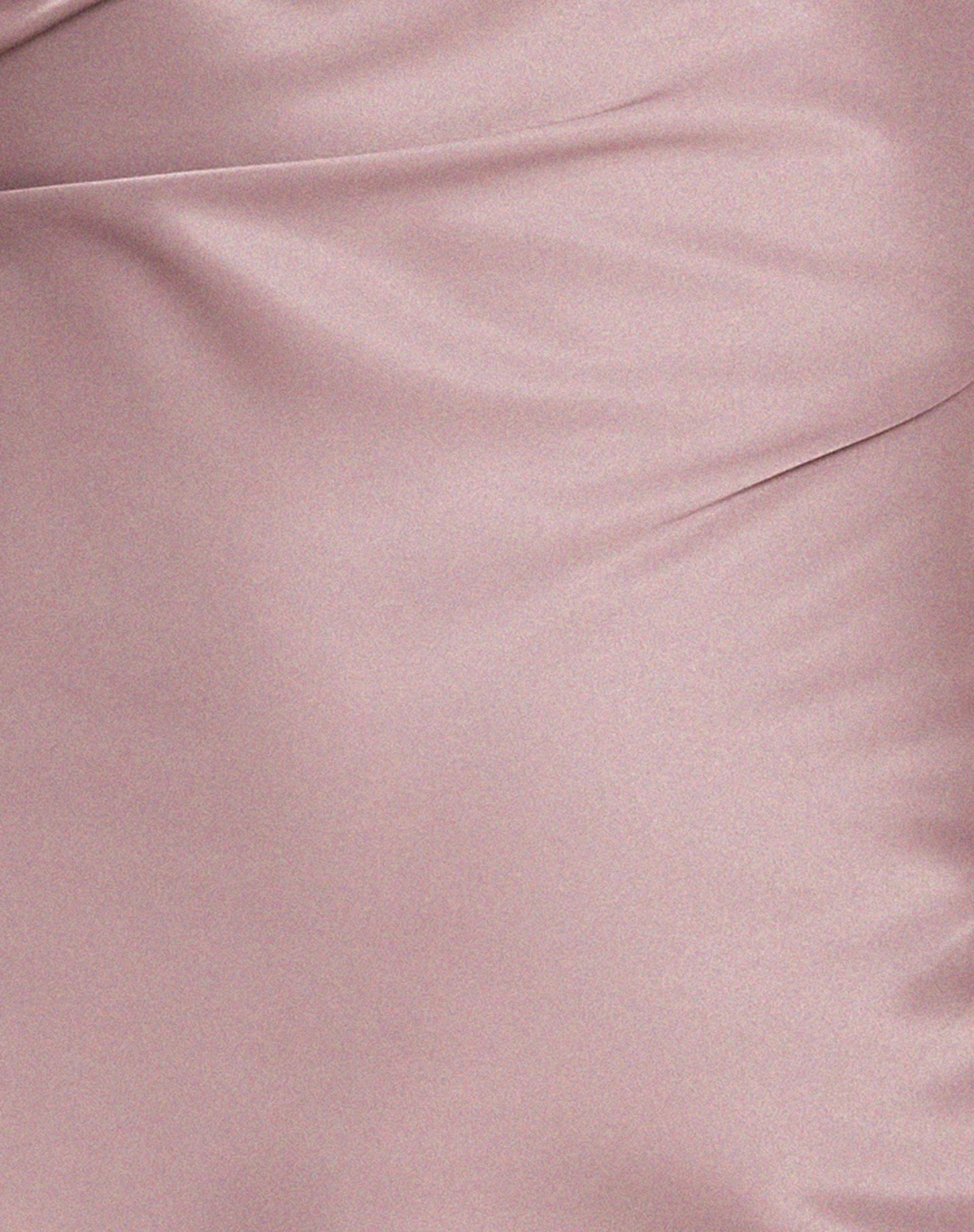 Paiva Mini Slip Dress in Matte Satin Dark Rose - Image 7