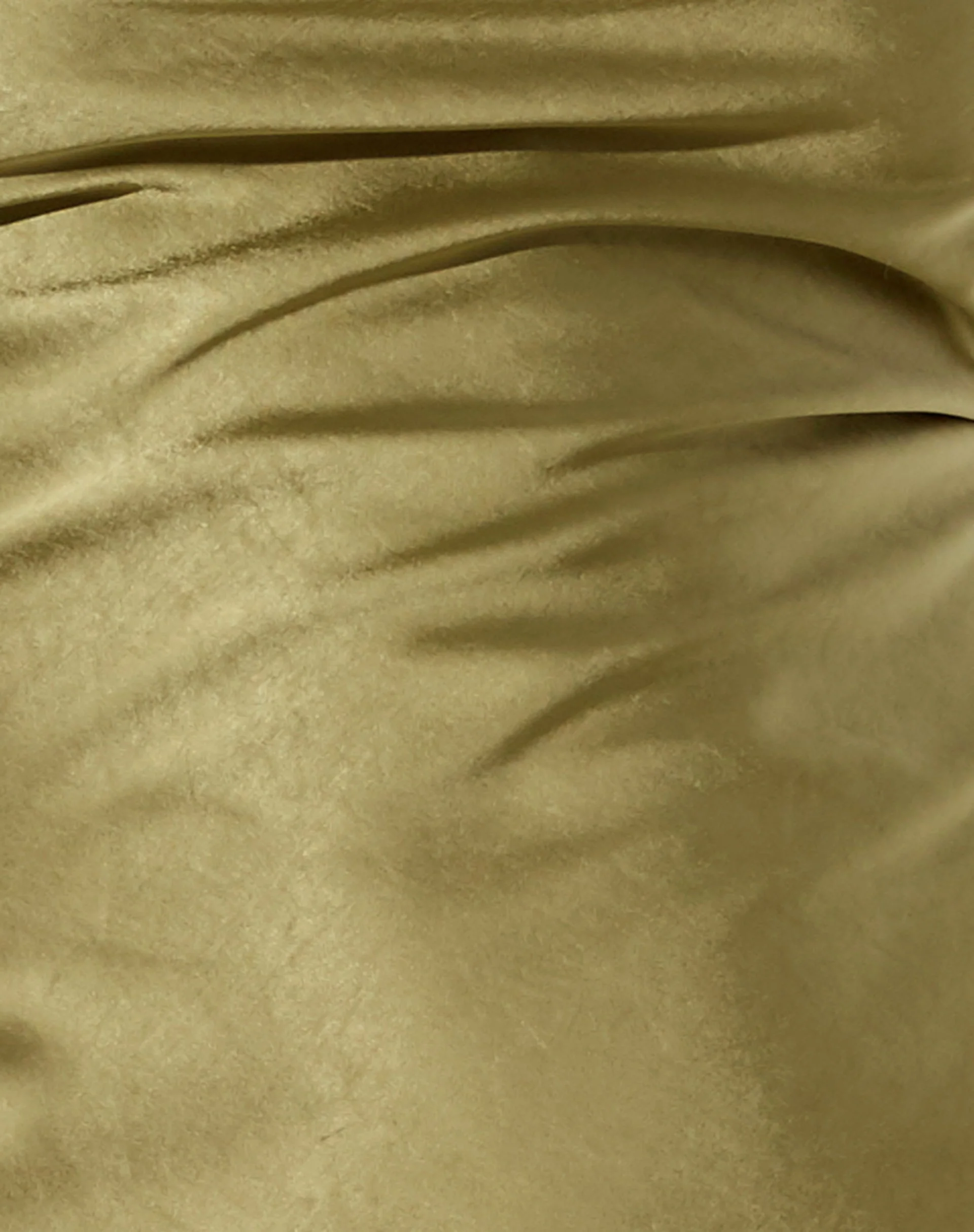 Paiva Slip Dress in Green Moss - Image 5