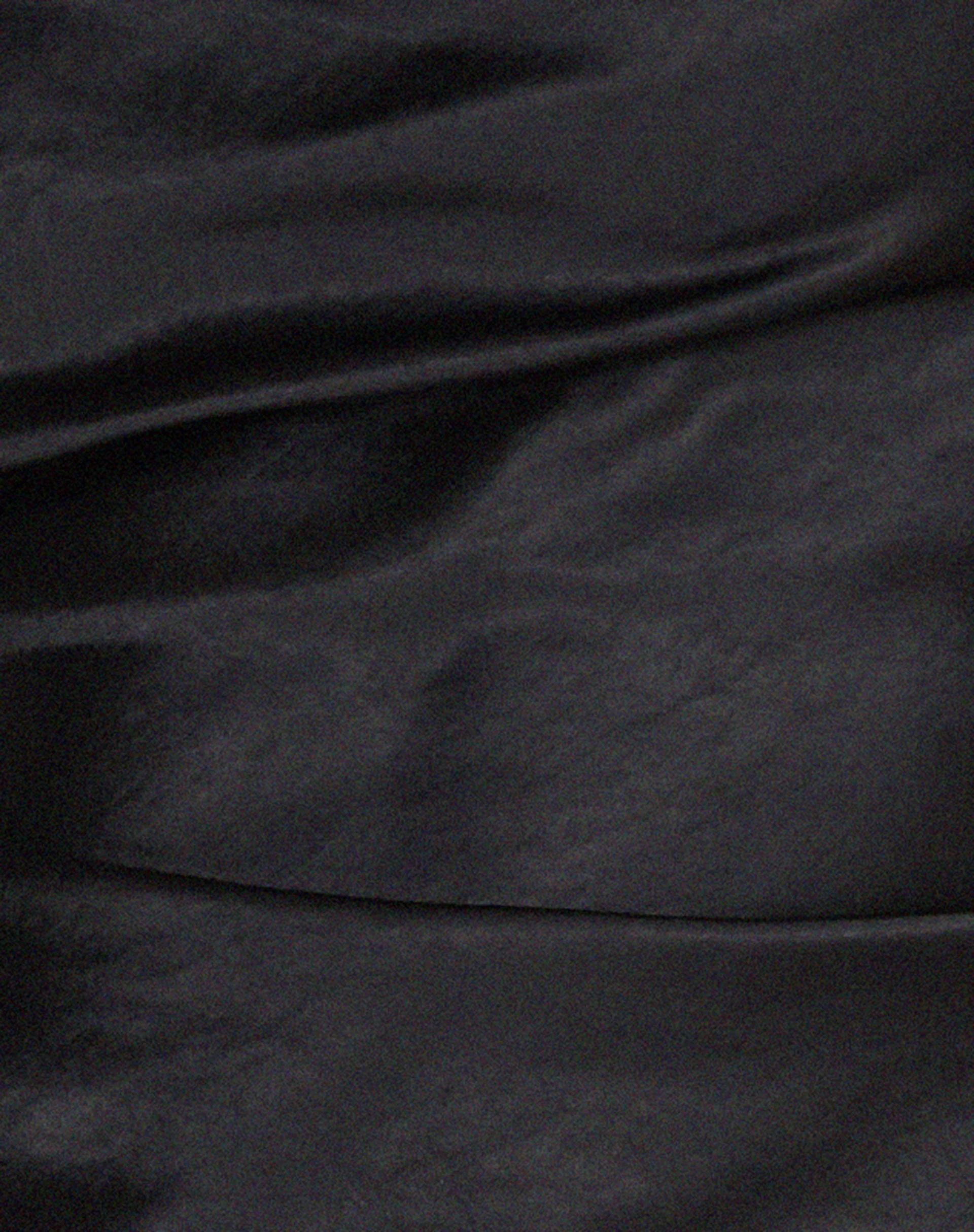 Paiva Cowl Neck Top in Satin Black - Image 6