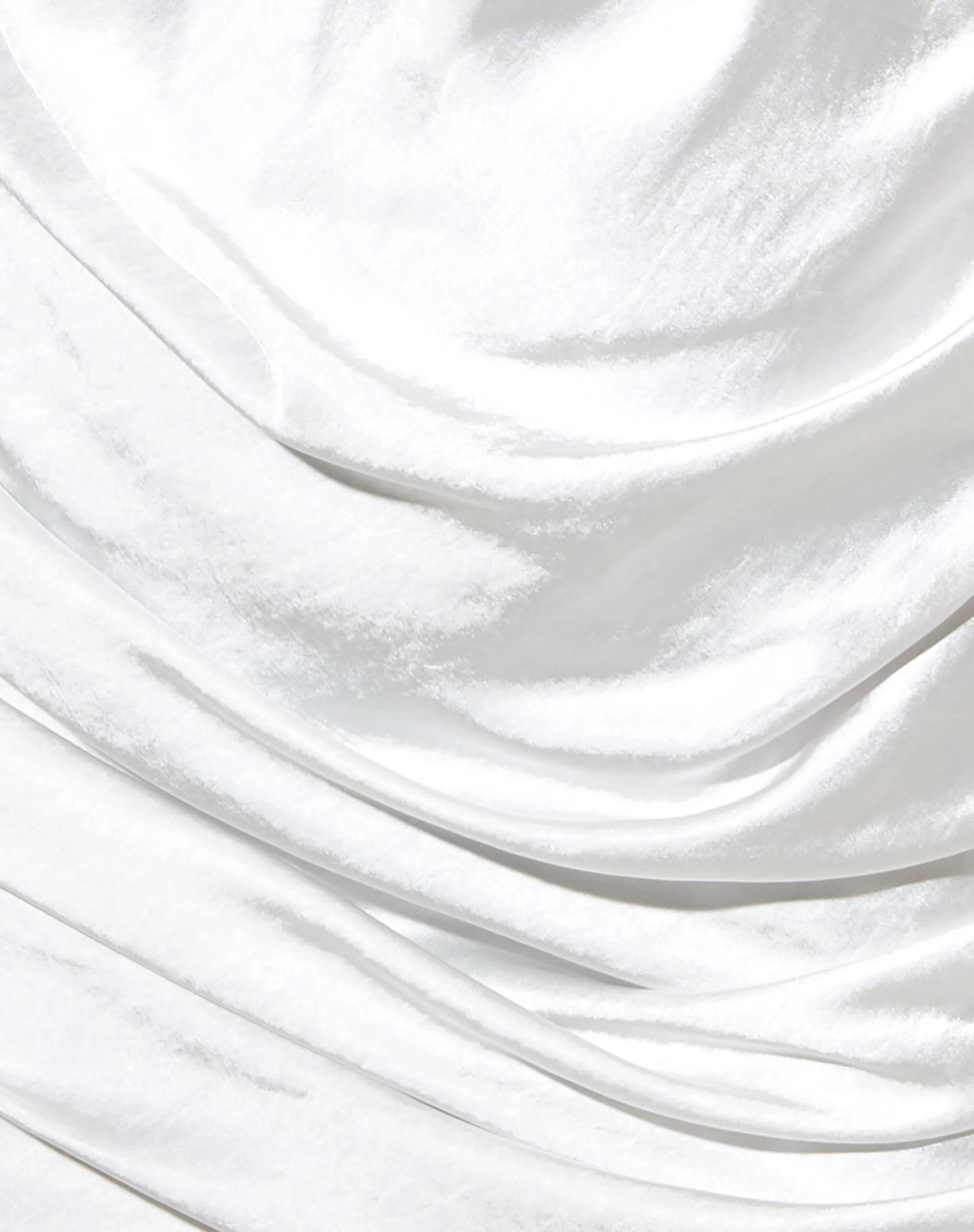 Palila Mini Dress in Satin Ivory - Image 7