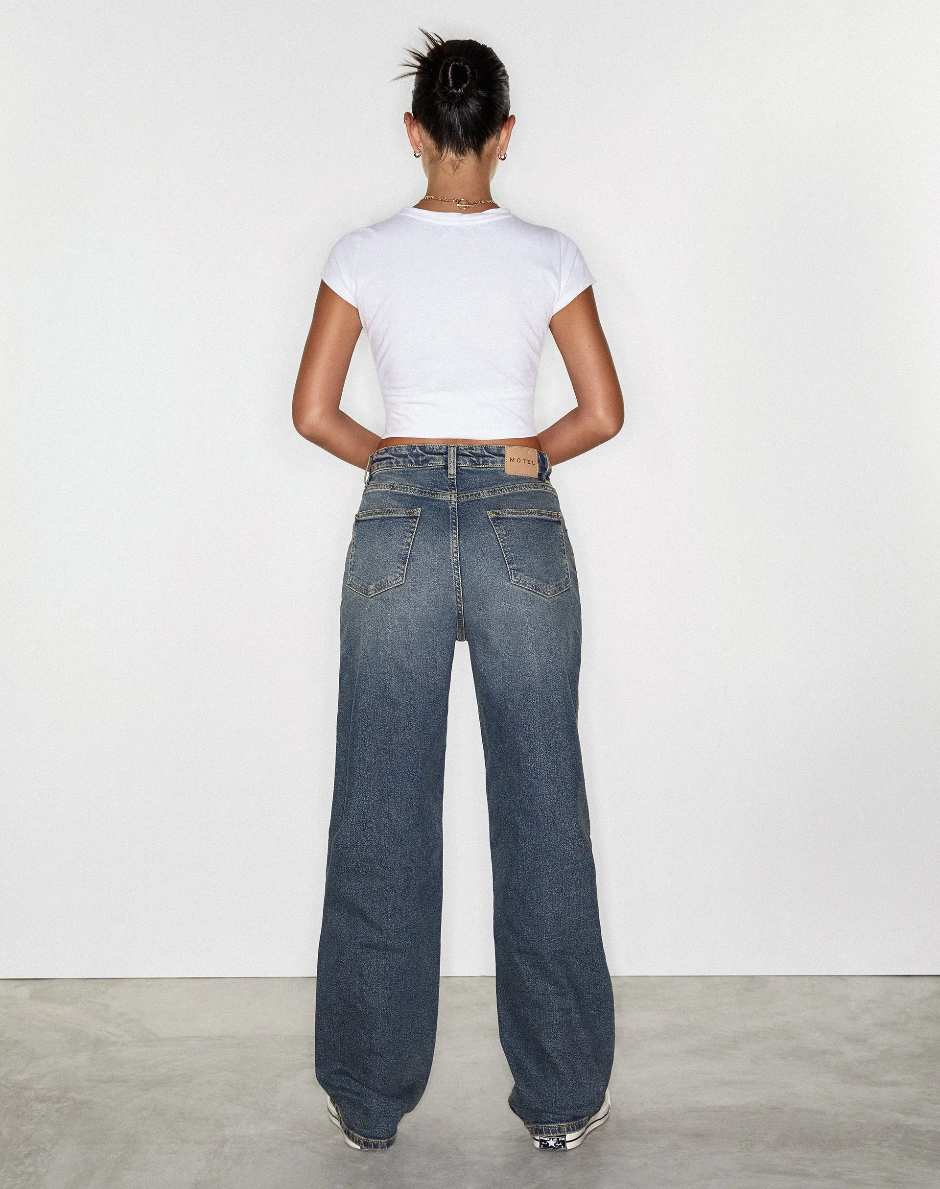 Parallel Jeans in Bryony Twilight Brown and Blue Acid - Image 5