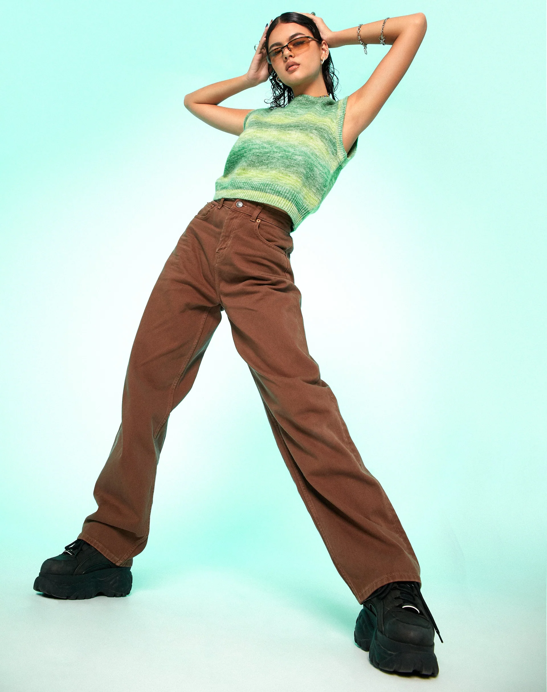 PARALLEL JEANS RICH BROWN 45 - Image 3