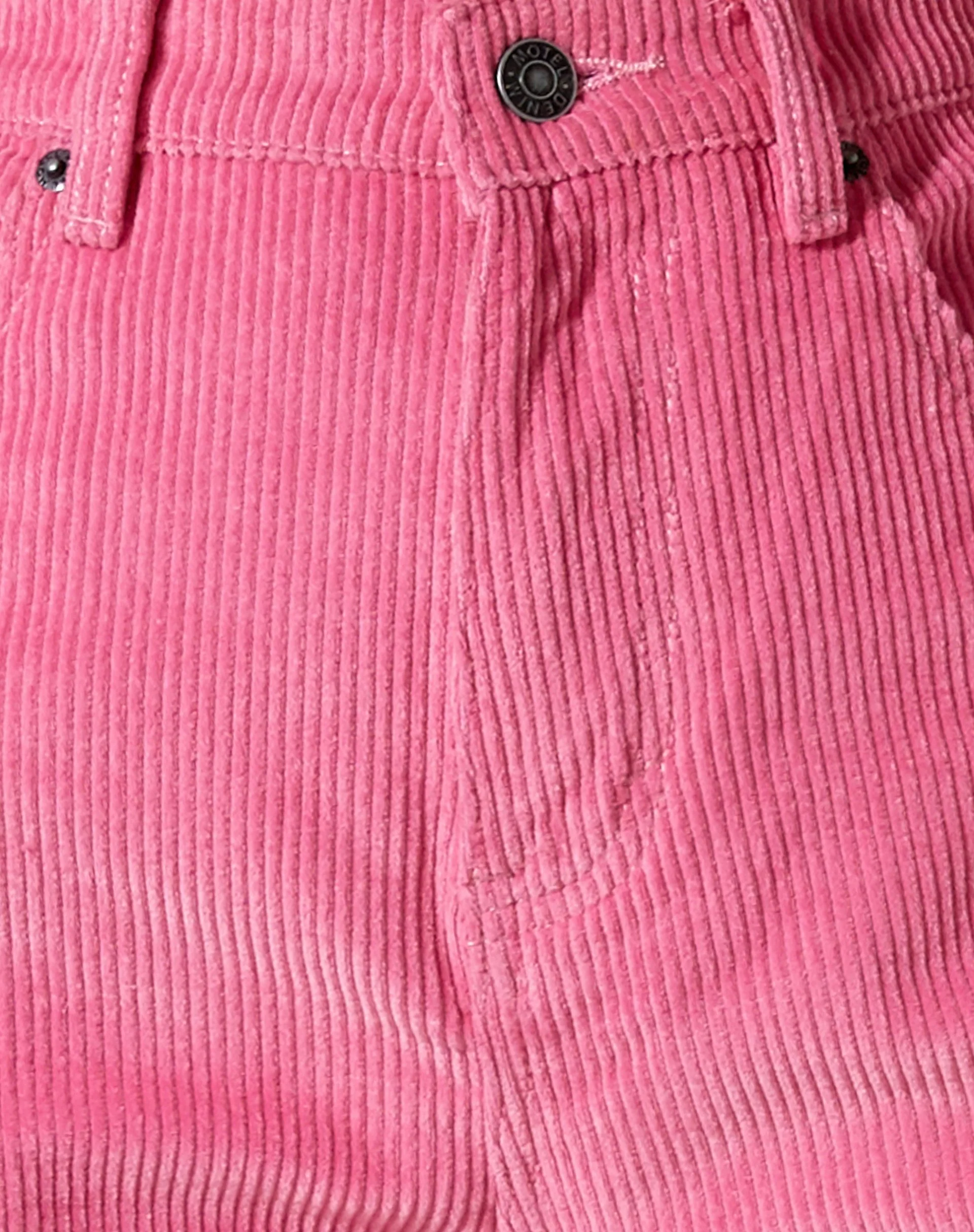 Parallel Trouser in Cord Bubblegum Pink - Image 6