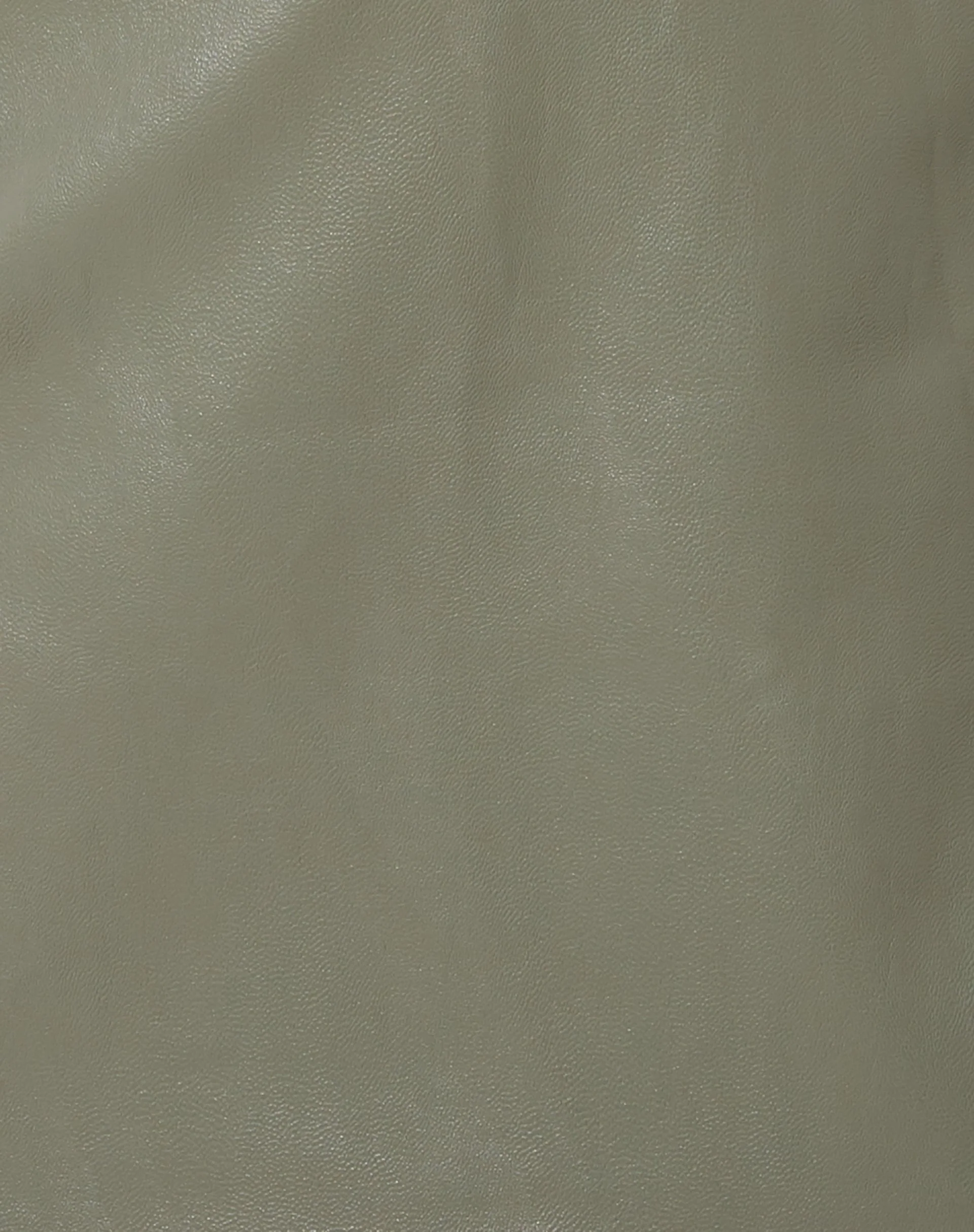 Pelmo Mini Skirt in Pu Green - Image 5