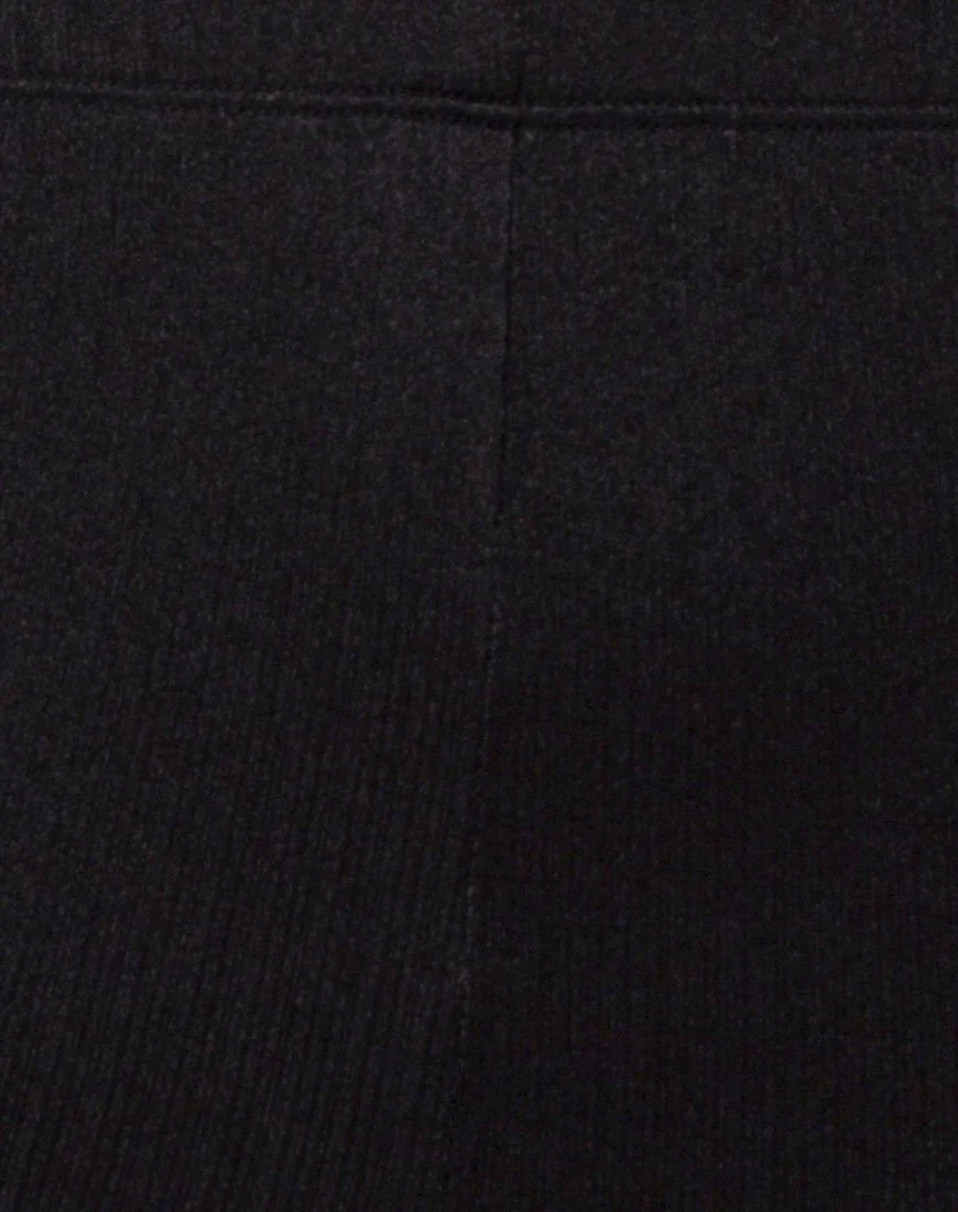 Pinella High Waisted Shorts in Black - Image 5