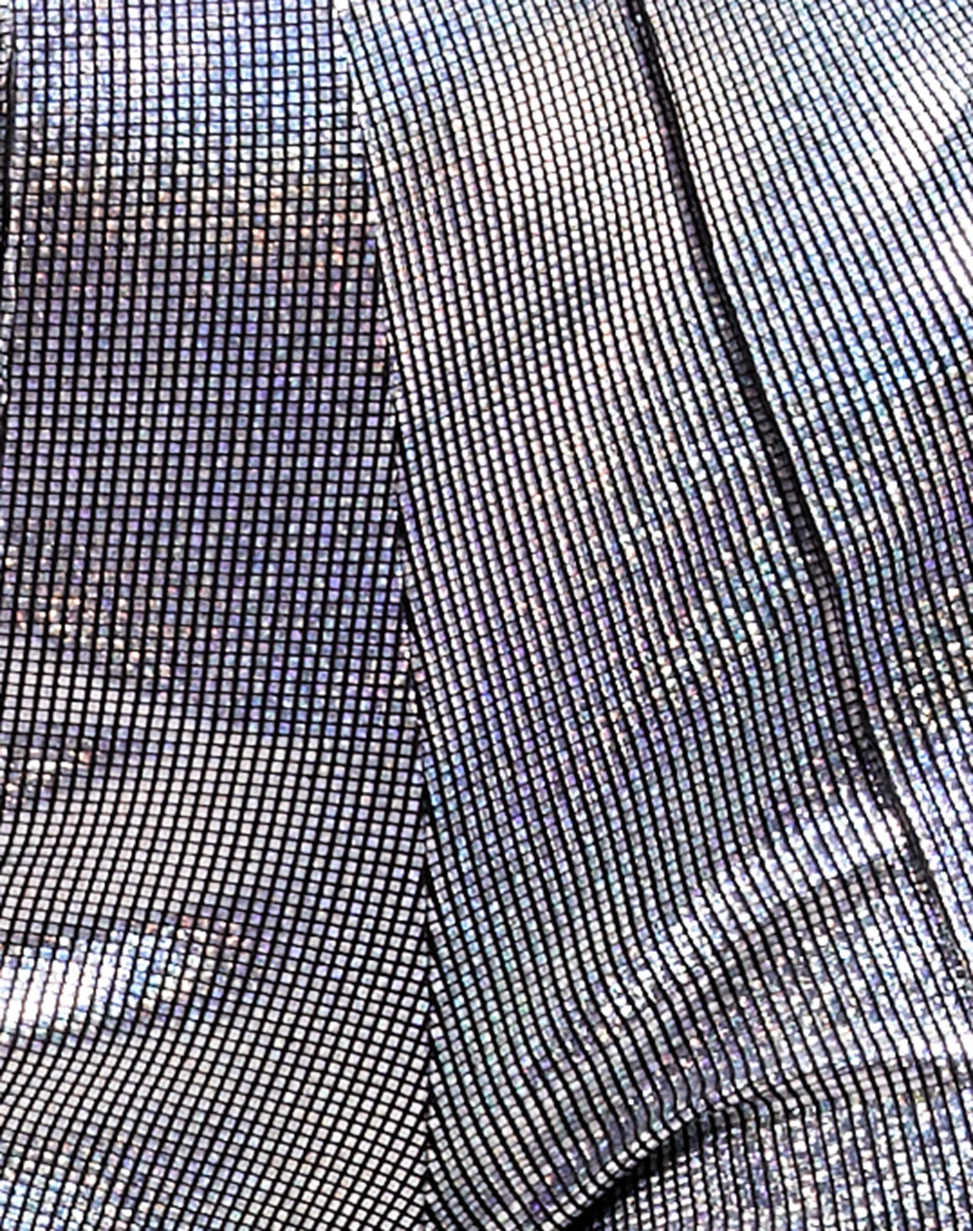 Pista Trouser in Holographic Silver - Image 6