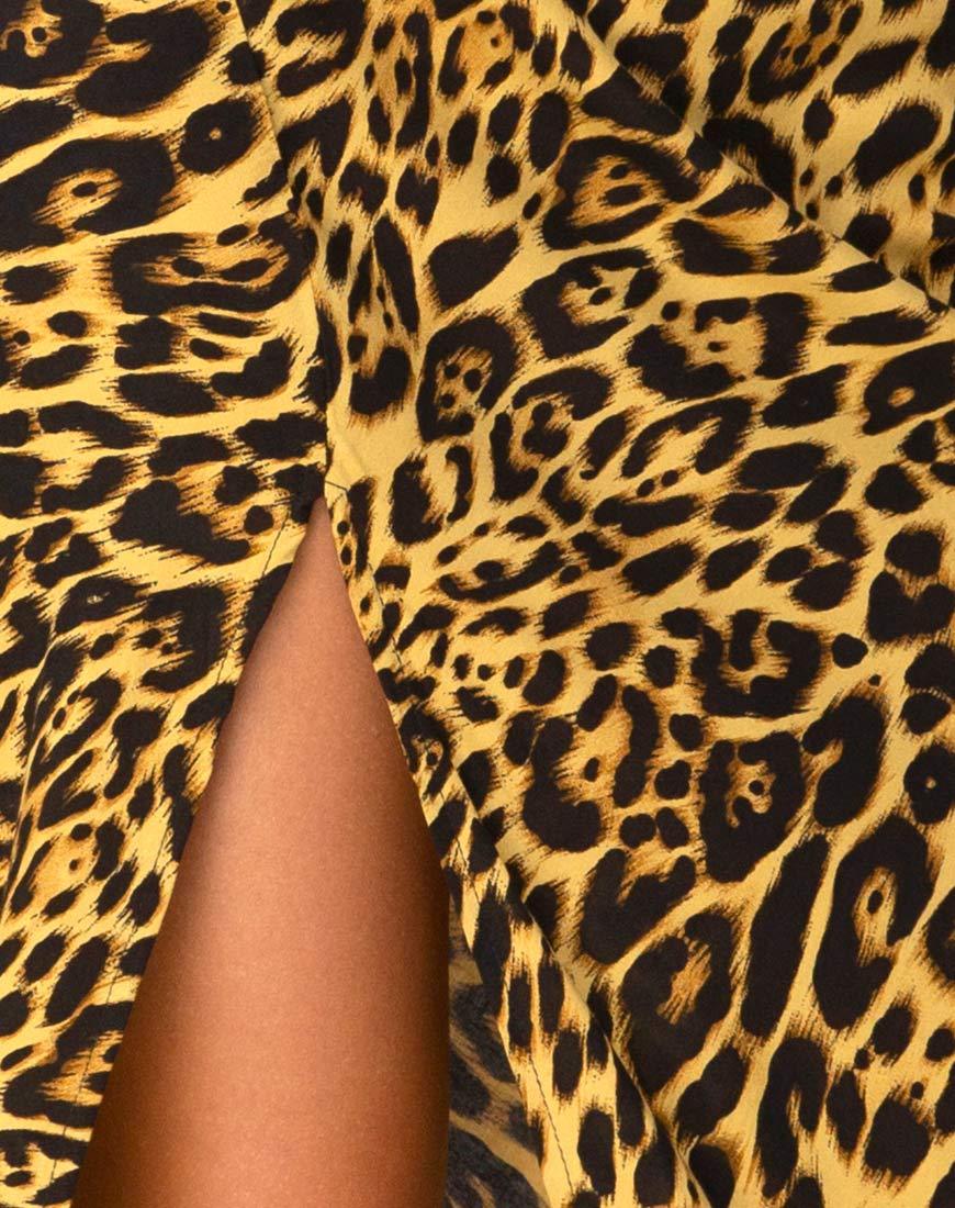 Quinty Dress in Leopard - Image 5