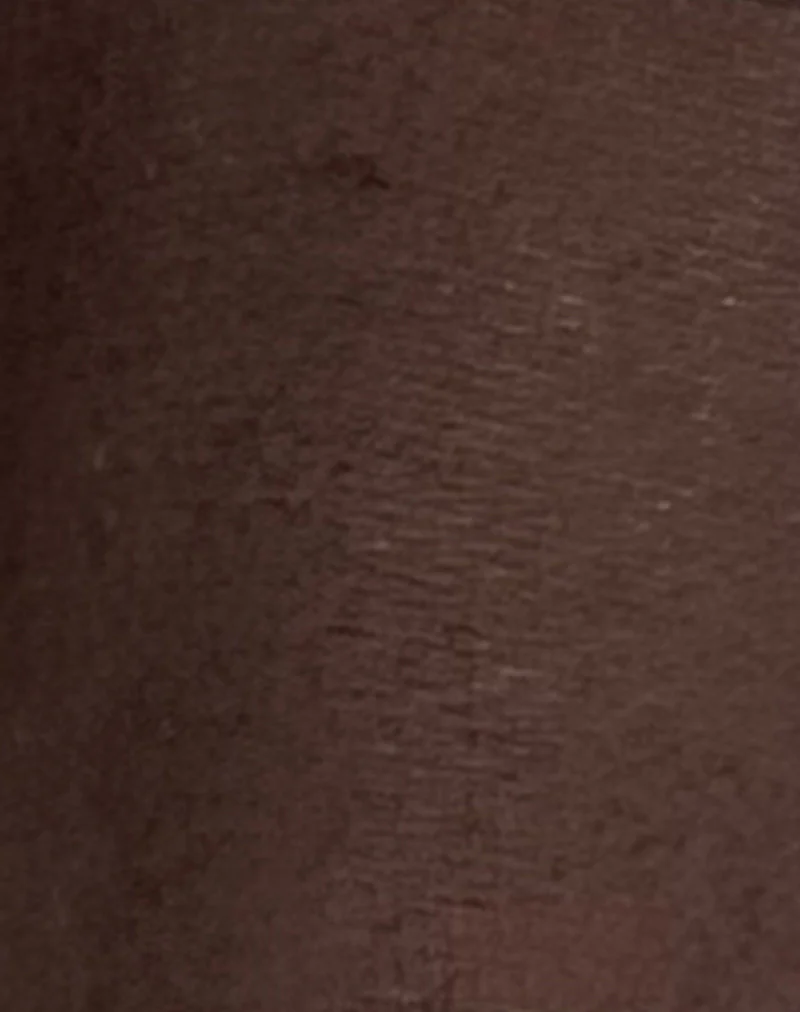 Rabindra Maxi Dress in Brown - Image 7