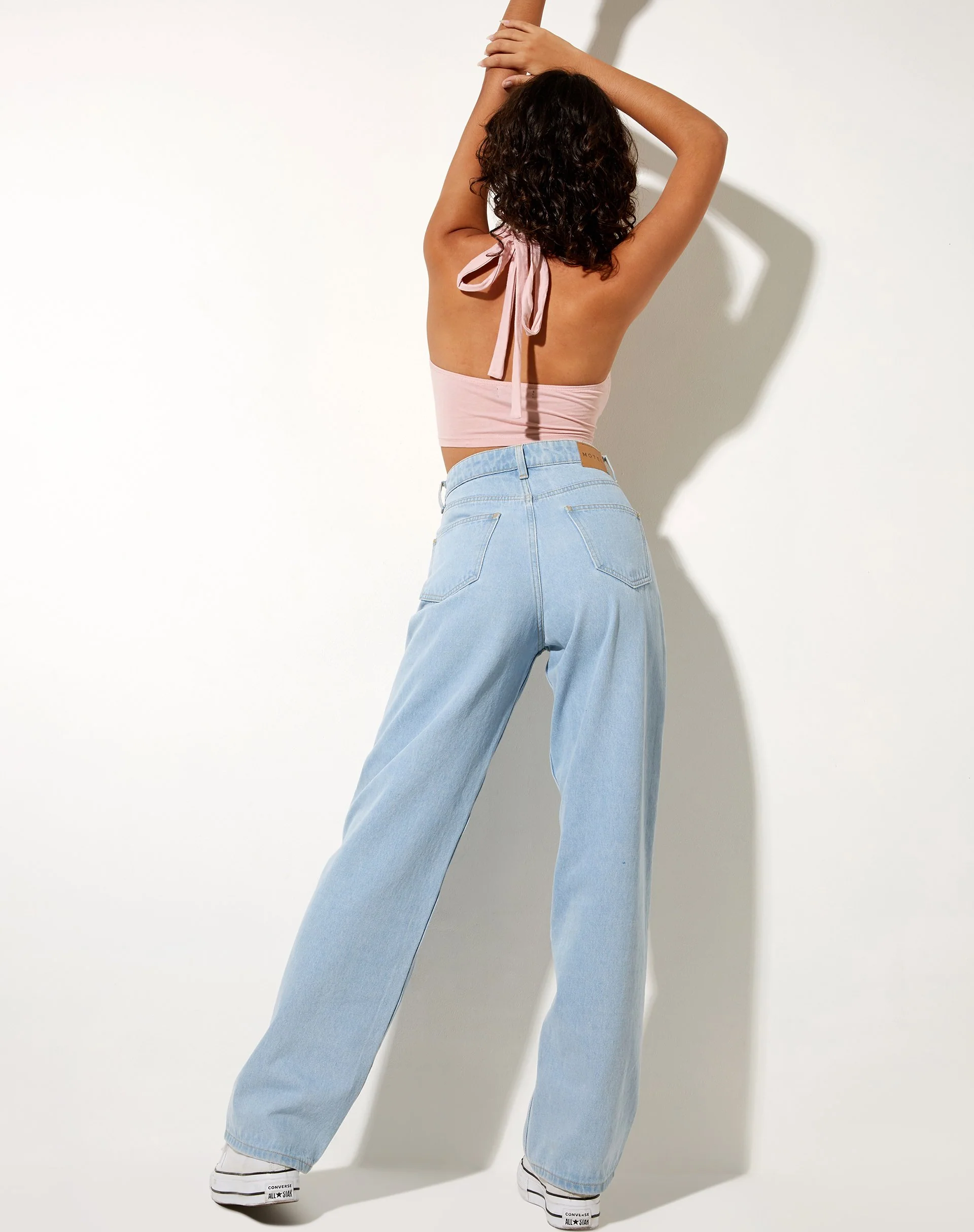 Raino Crop Top in Pink Lady Motel Beach Club - Image 5