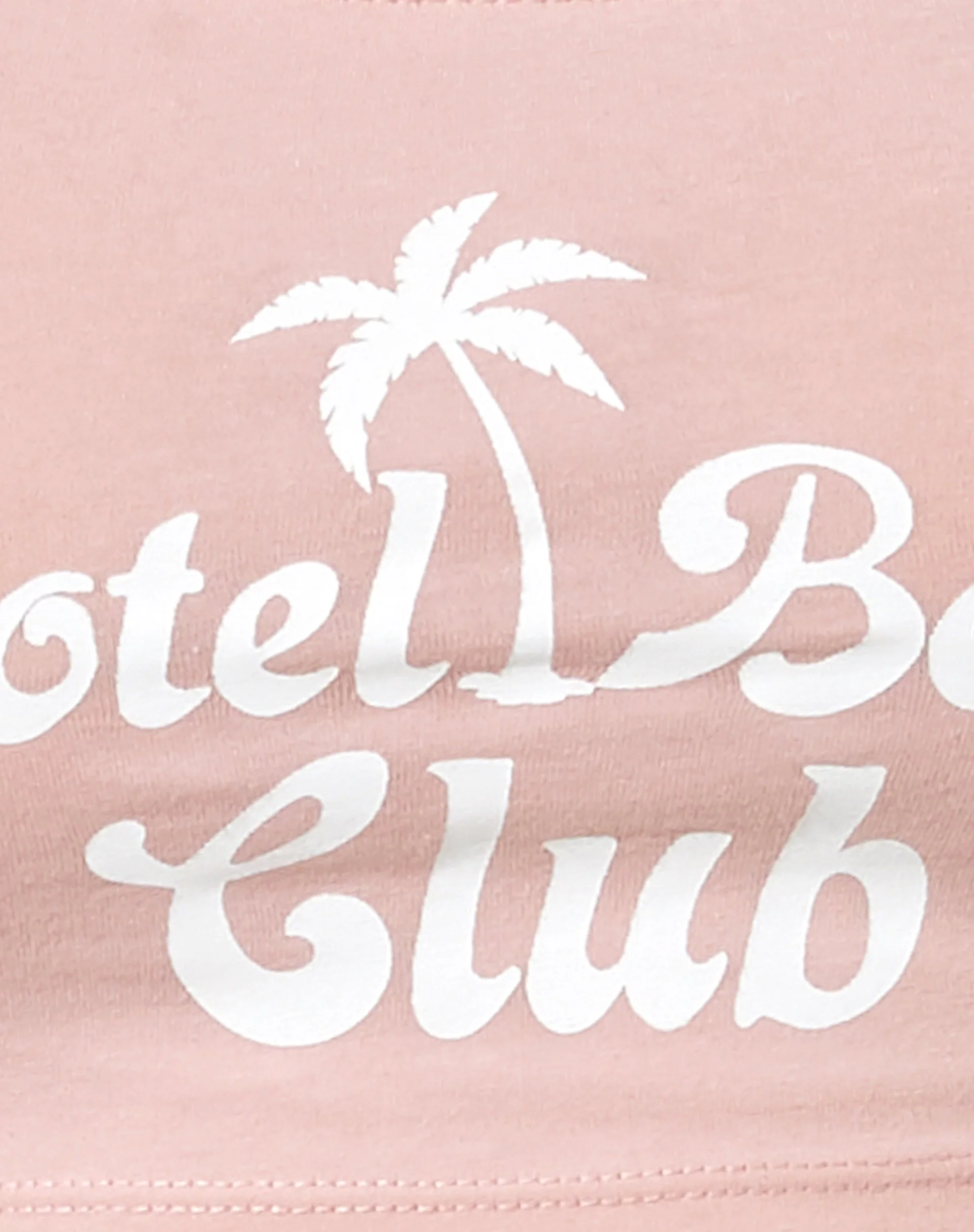 Raino Crop Top in Pink Lady Motel Beach Club - Image 6