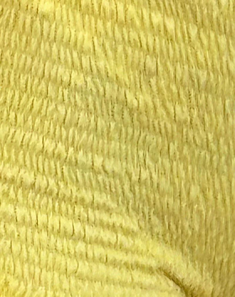 Ritala Shirred Micro Shorts in Lemonade - Image 5
