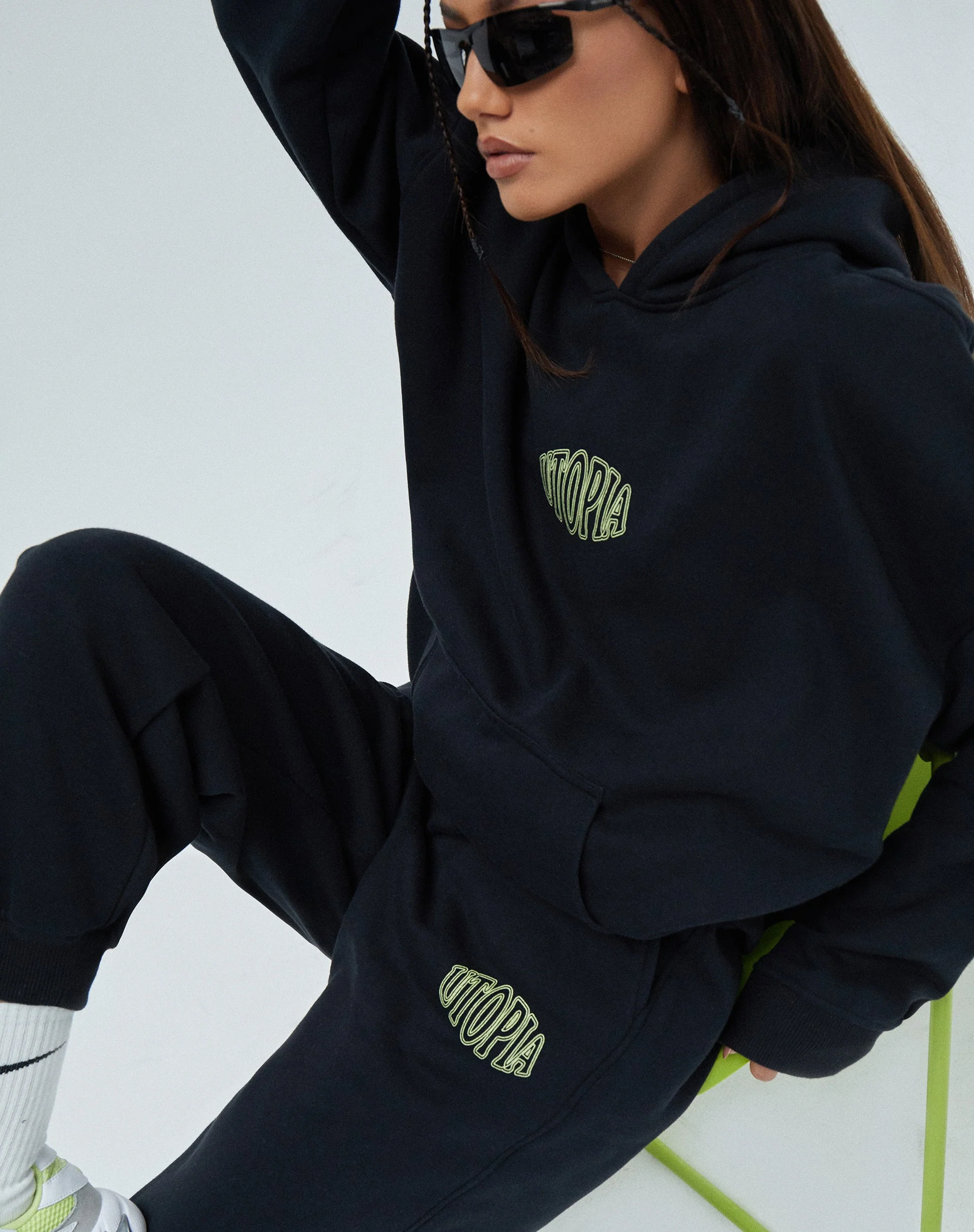 Roider Jogger in Black Utopia - Image 3