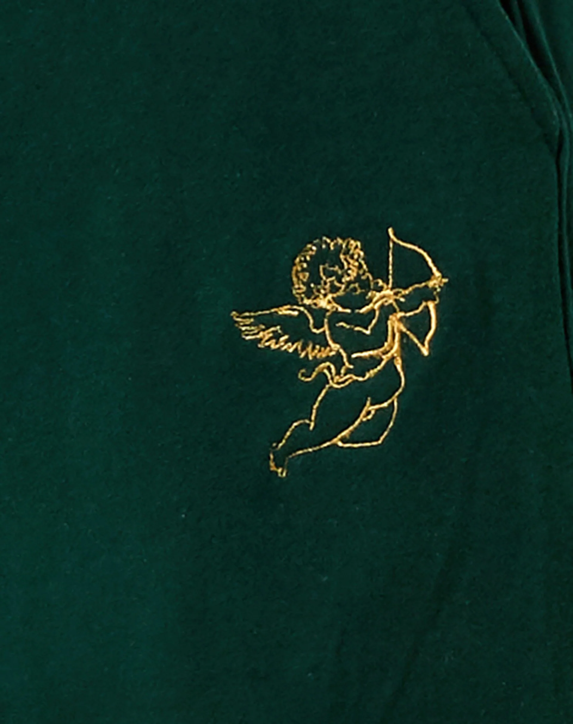 Roider Jogger in Bottle Green Cupid Embro - Image 5