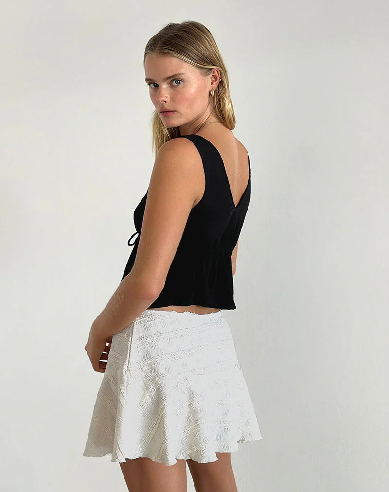 Rolia Cami Top in Black - Image 4