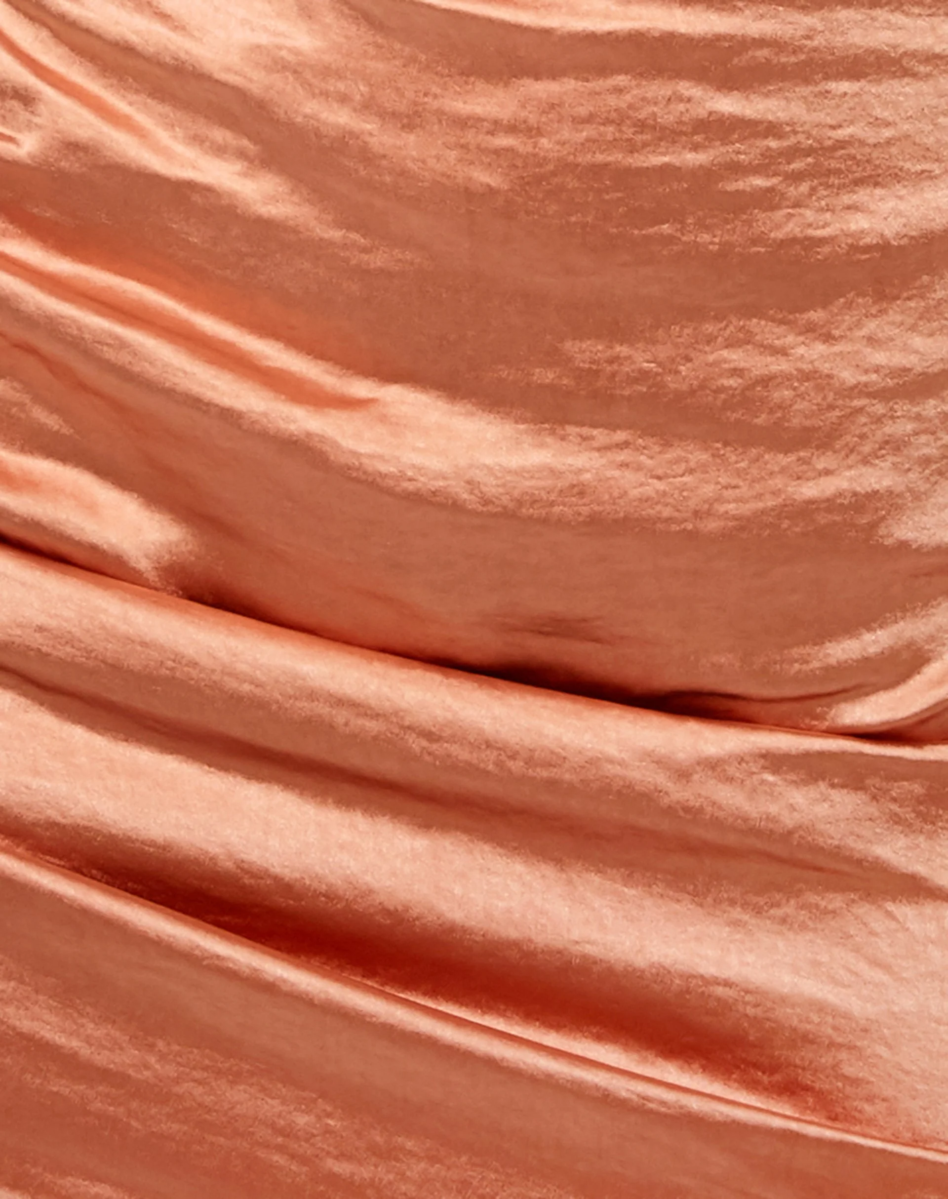 Romalia Mini Skirt in Satin Rose Gold - Image 6