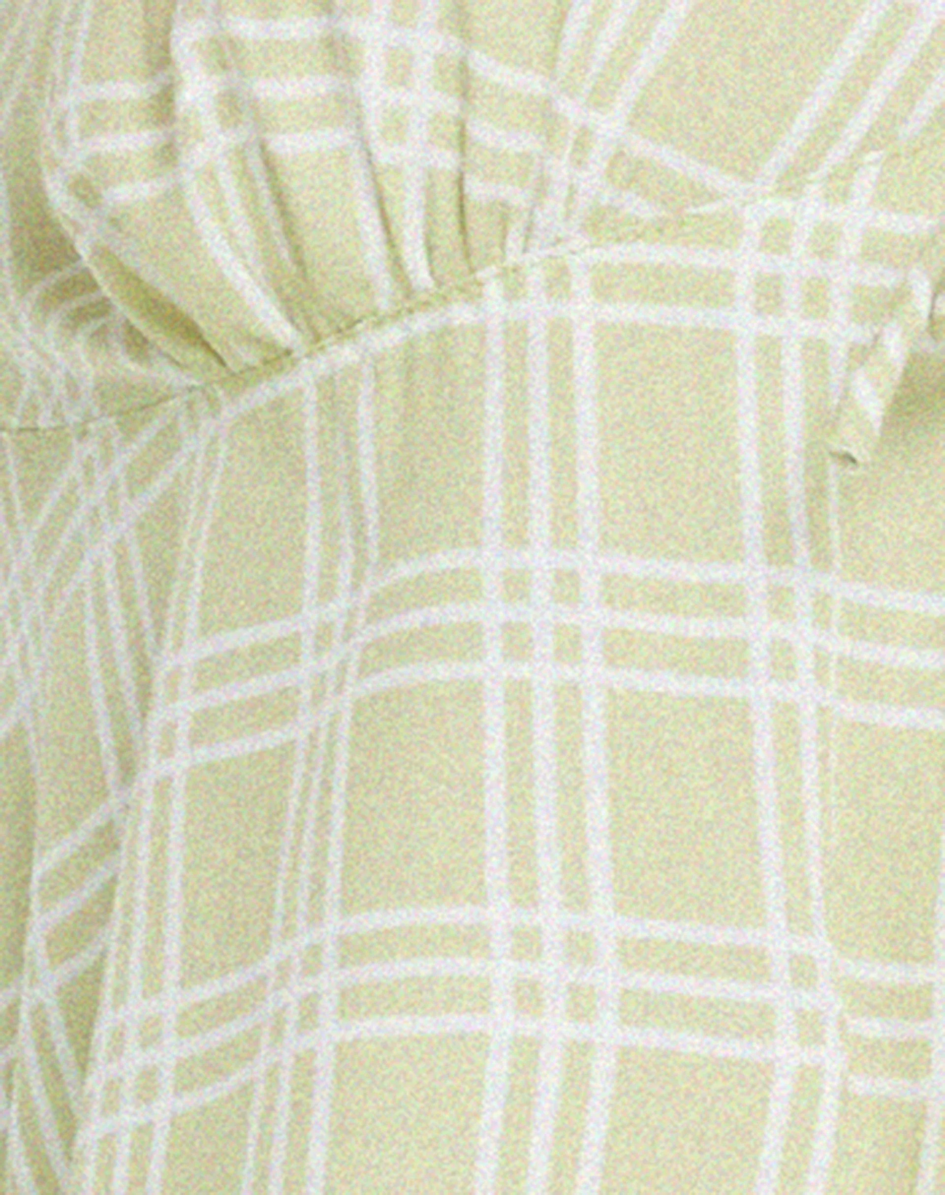 Roula Halter Top in Sage Check - Image 6