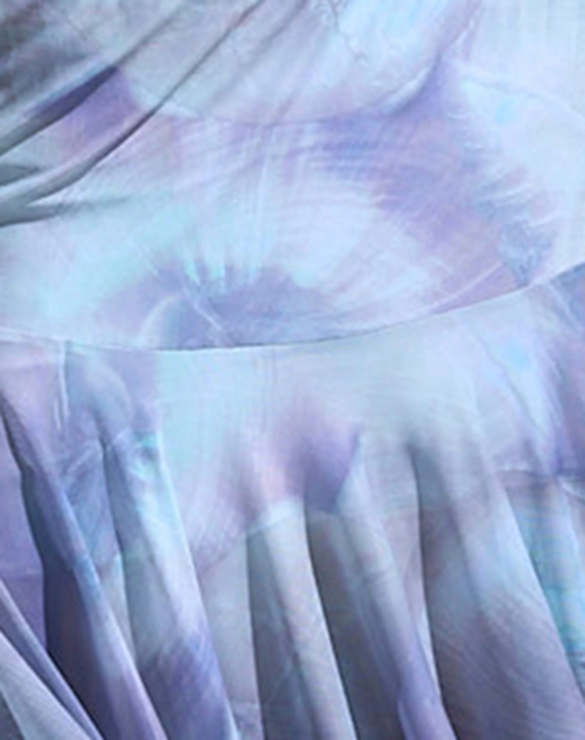 Sabit Mesh Mini Dress in Printed Pearly Shell - Image 8