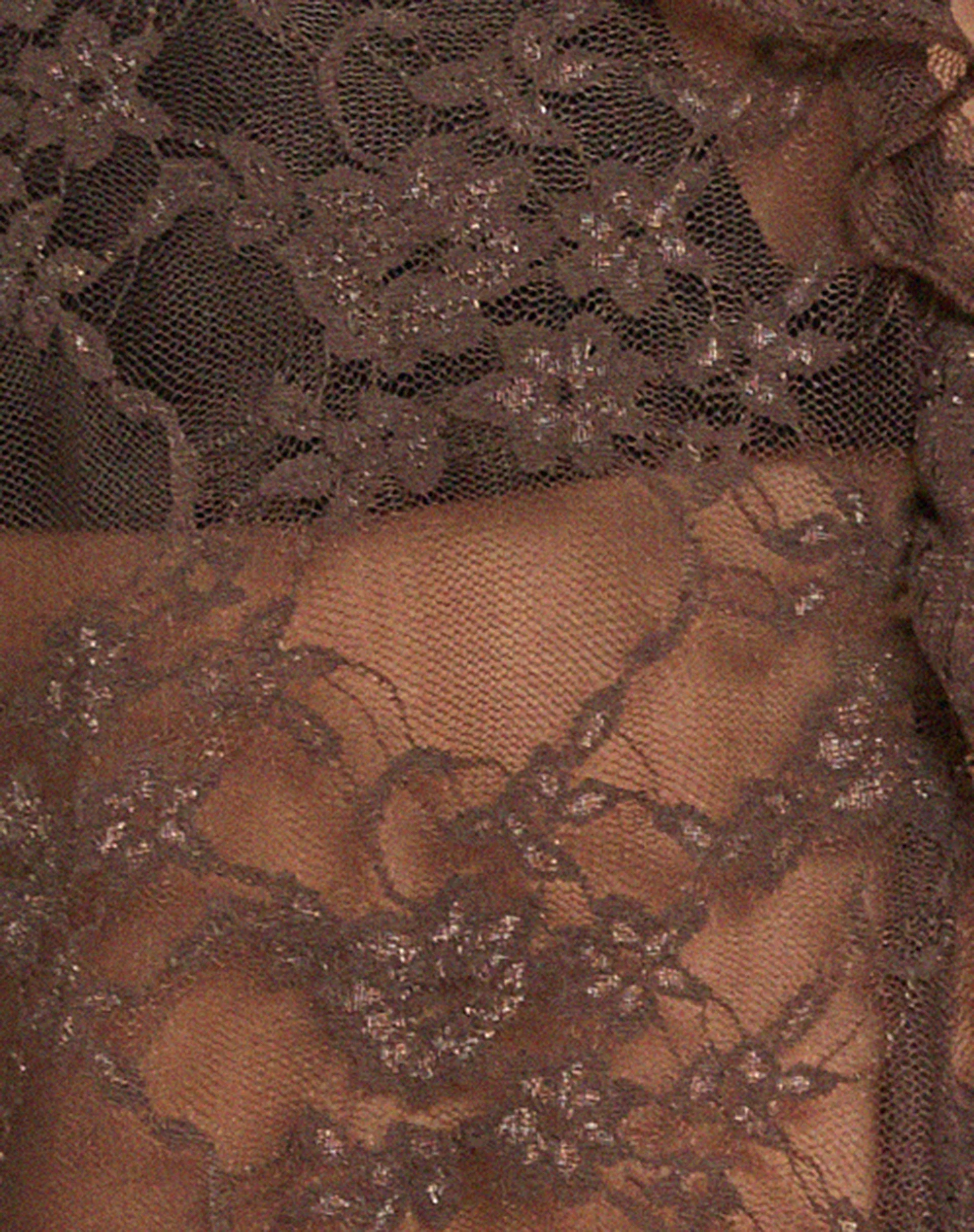Sadiru Cardi in Lace Chesnut Brown - Image 5