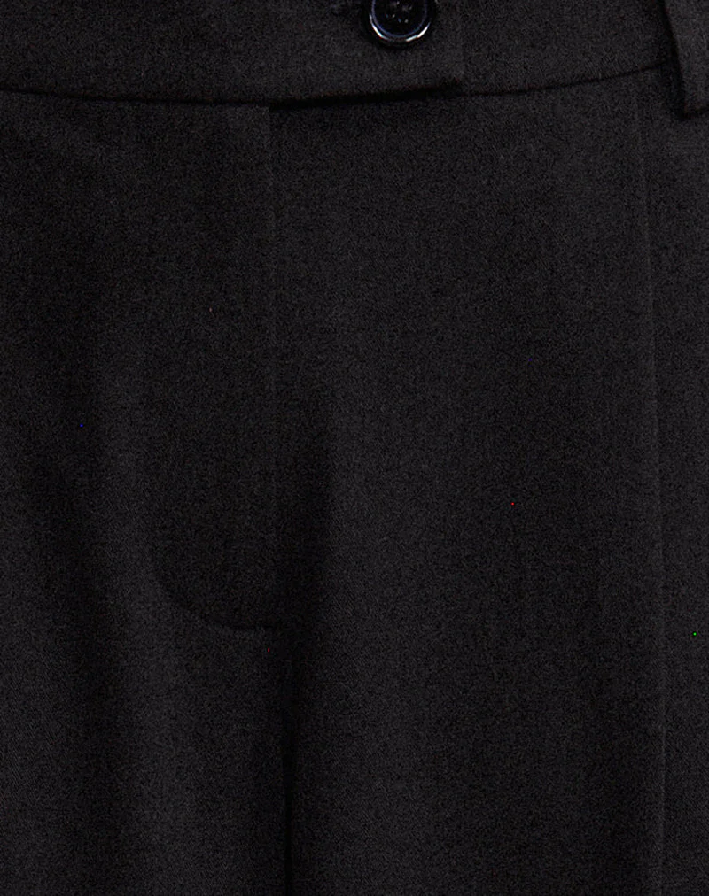Sakira Oversized Wide Leg Trousers in Black - Image 6
