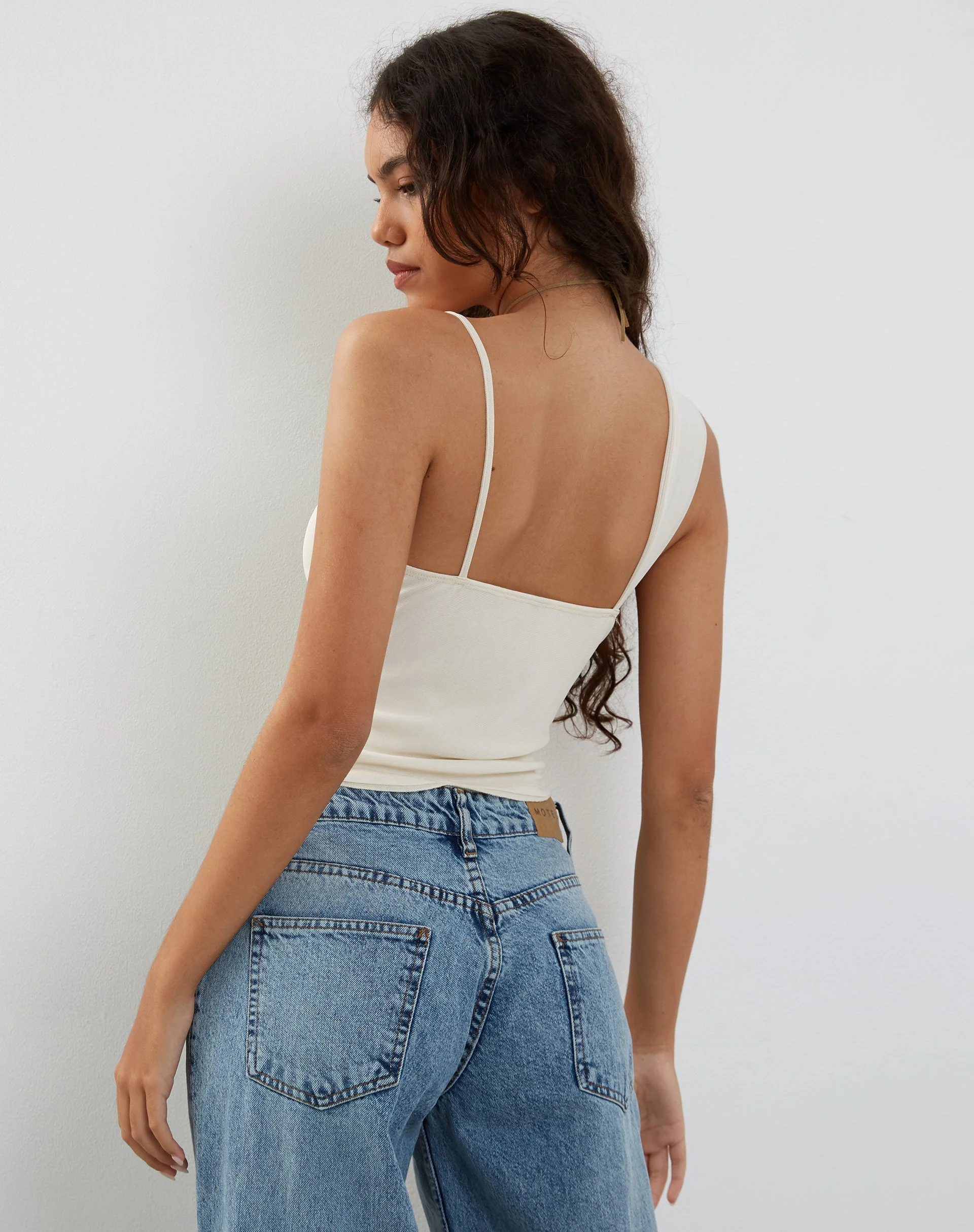 Sambu Top in Mesh Ivory - Image 4
