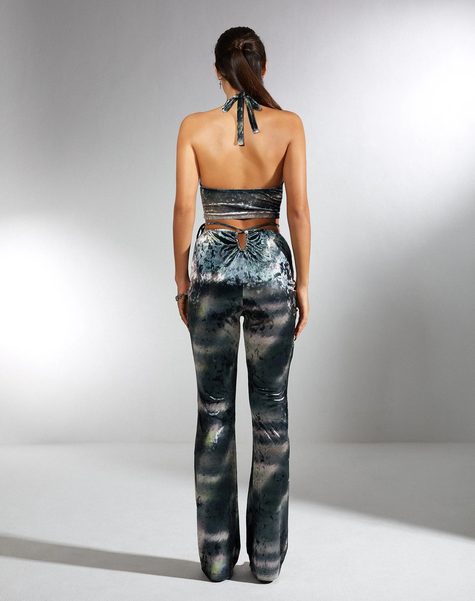 Sarita Trouser in Abstract Camo - Image 4