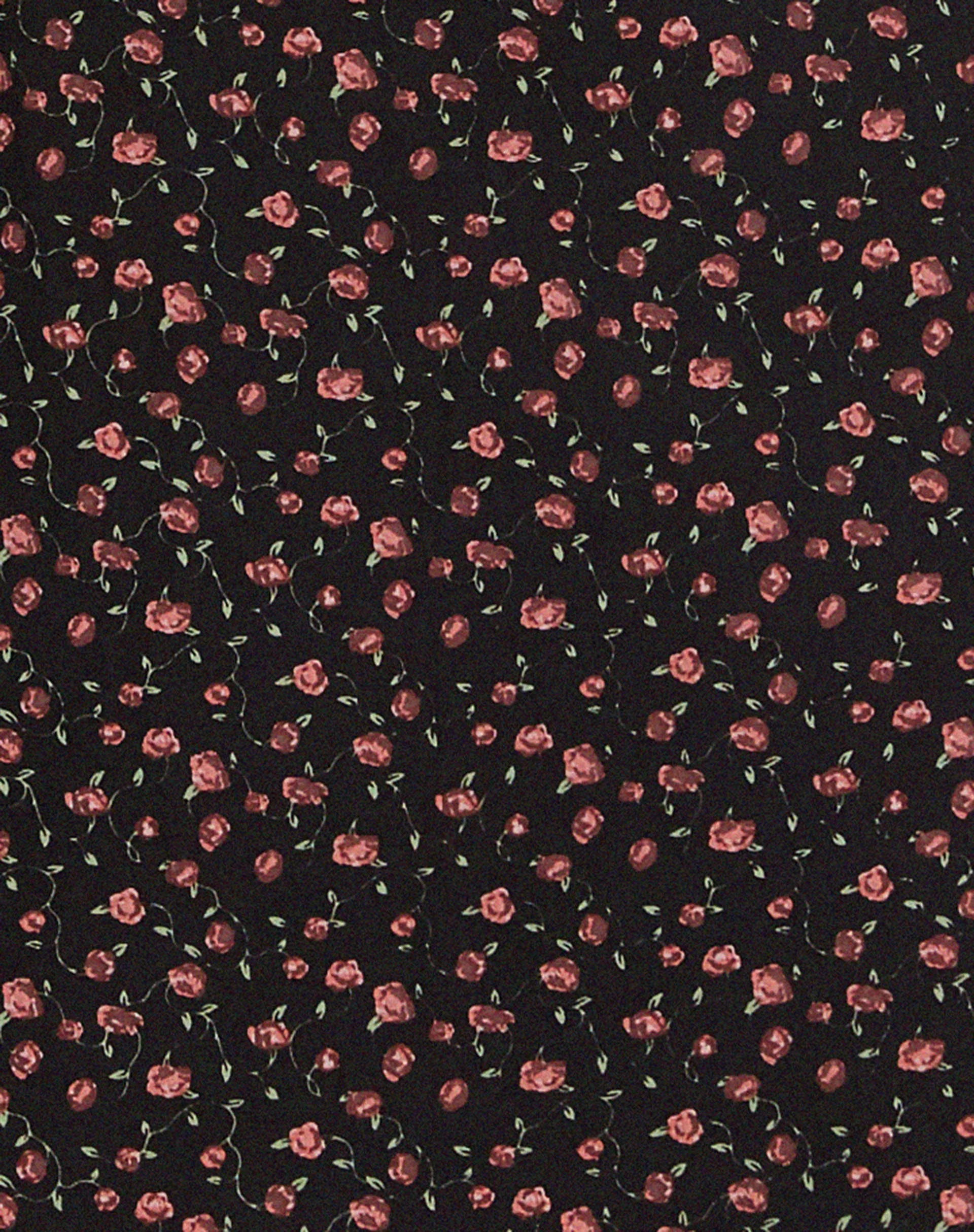 Sasyana Mini Dress in Dark Pink Rose Black - Image 6