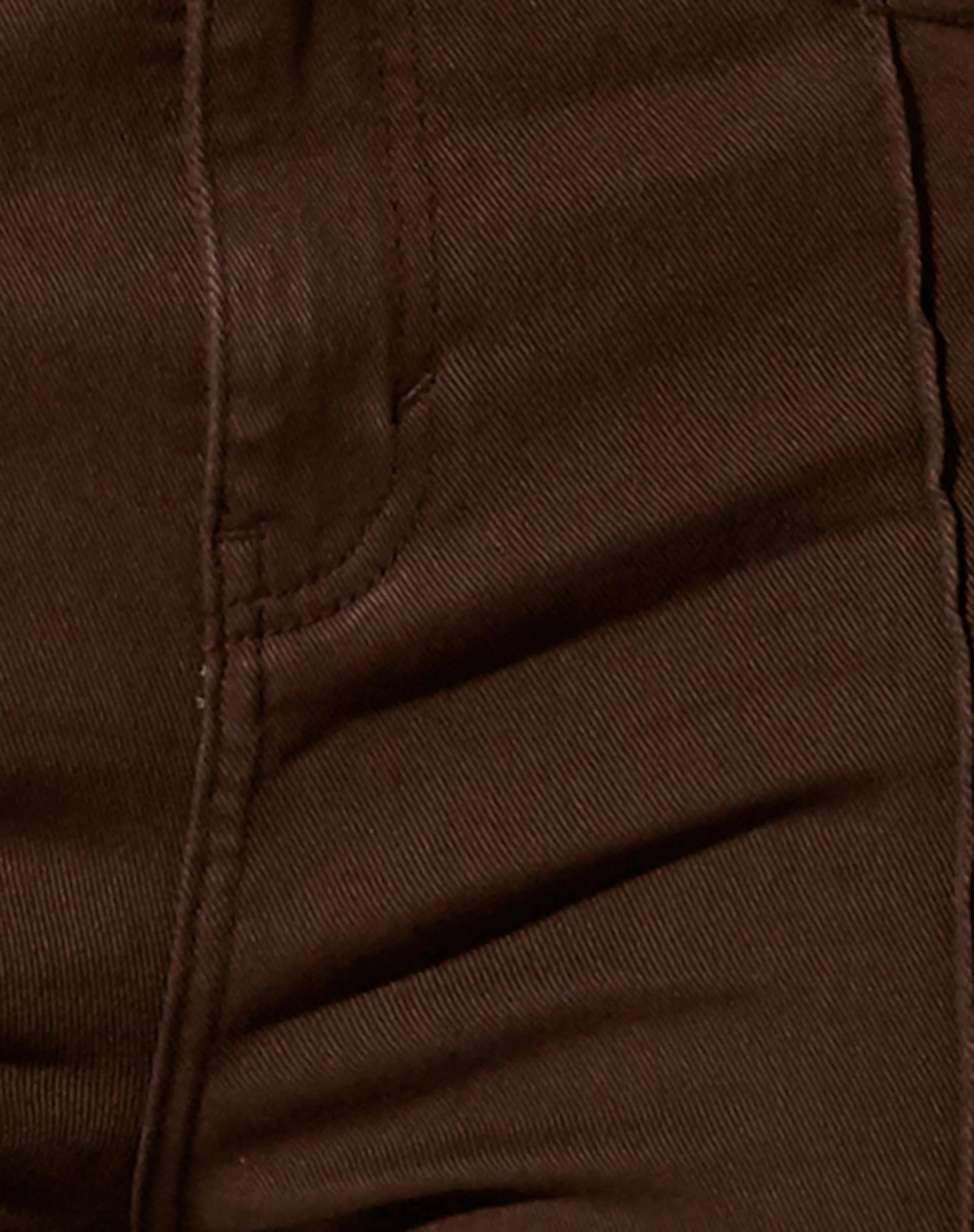 Seam Bootleg Jeans in Bitter Chocolate - Image 8