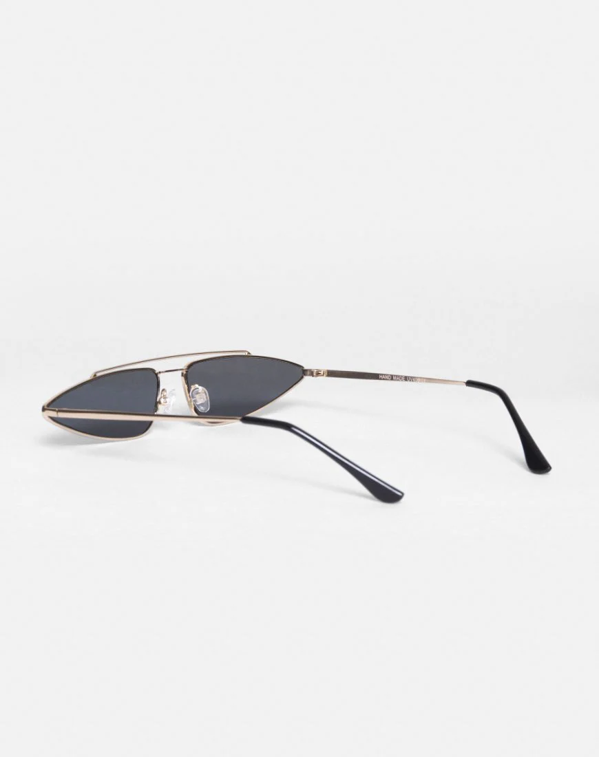 Selena Sunglasses in Gold - Image 2