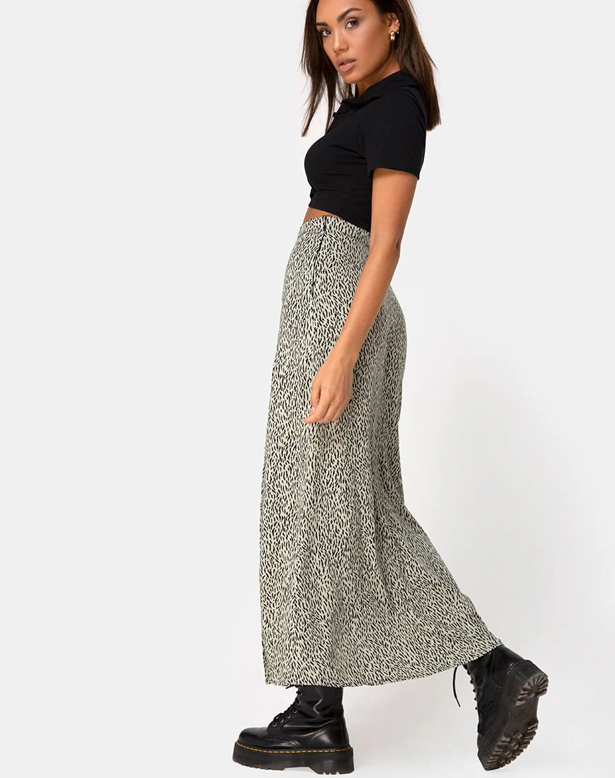 Shayk Maxi Skirt in Mini Jaguar - Image 2