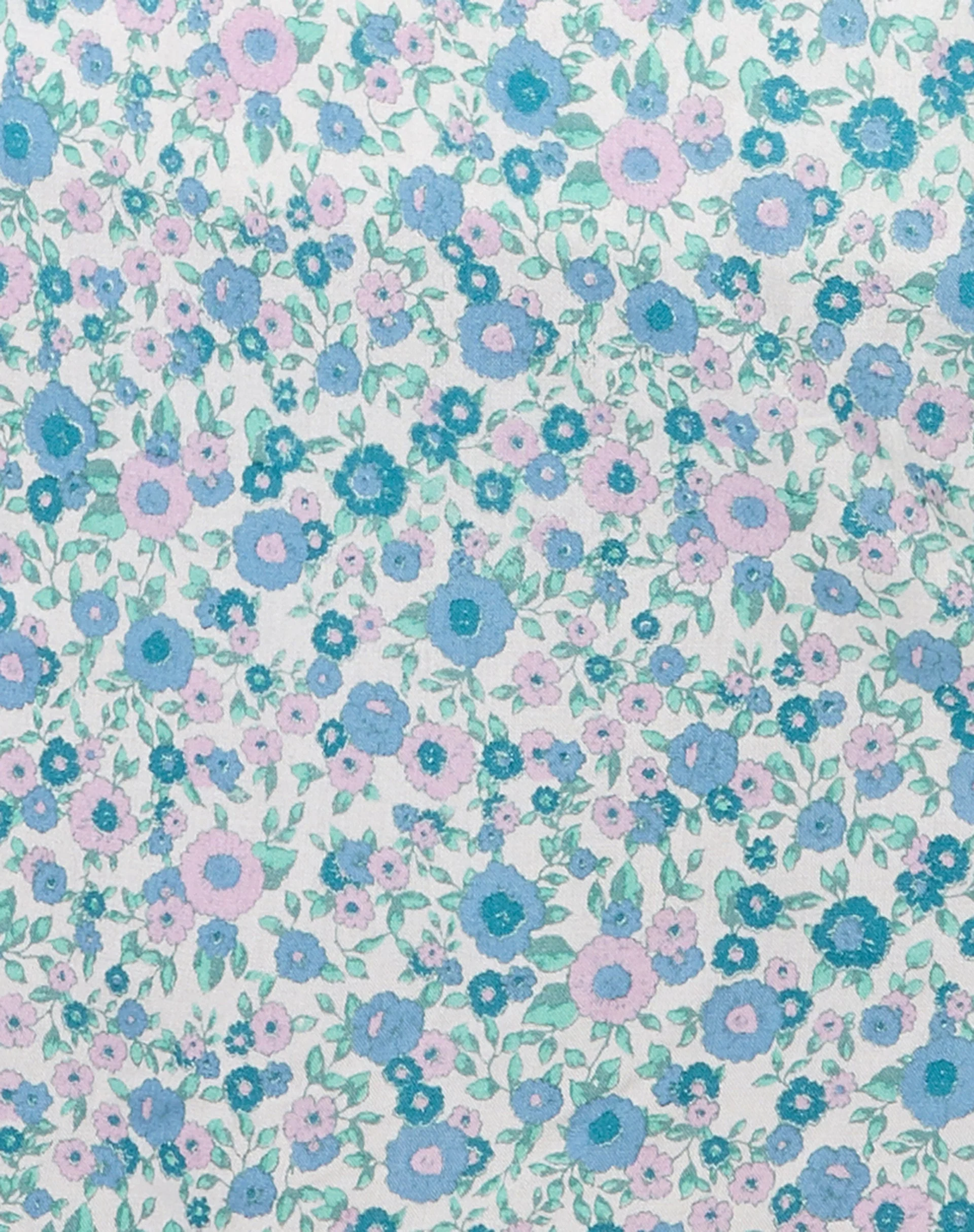 Sheny Mini Skirt in Flower Power Blue - Image 5