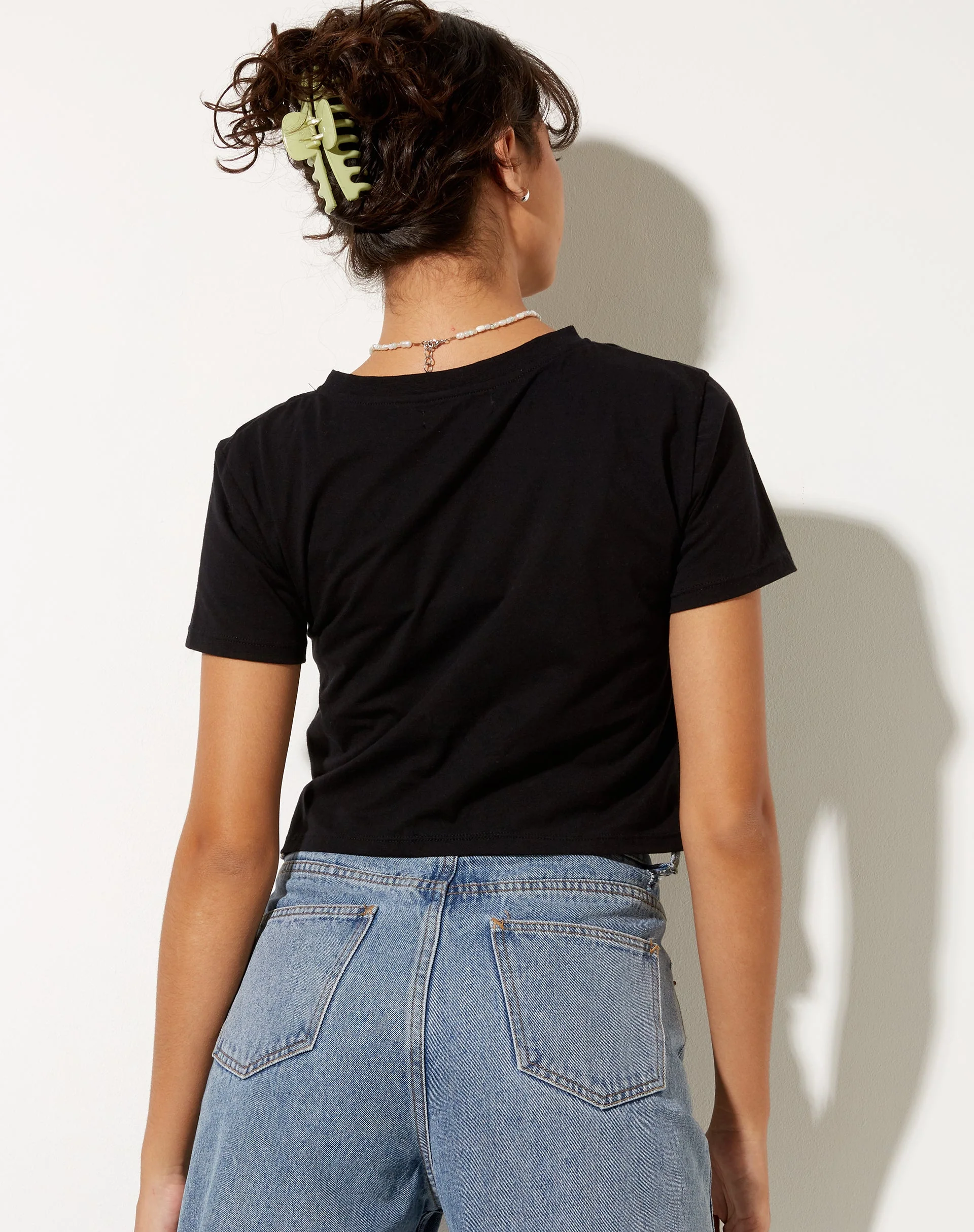 Shrunk Tee in Black I Need Space - Image 2