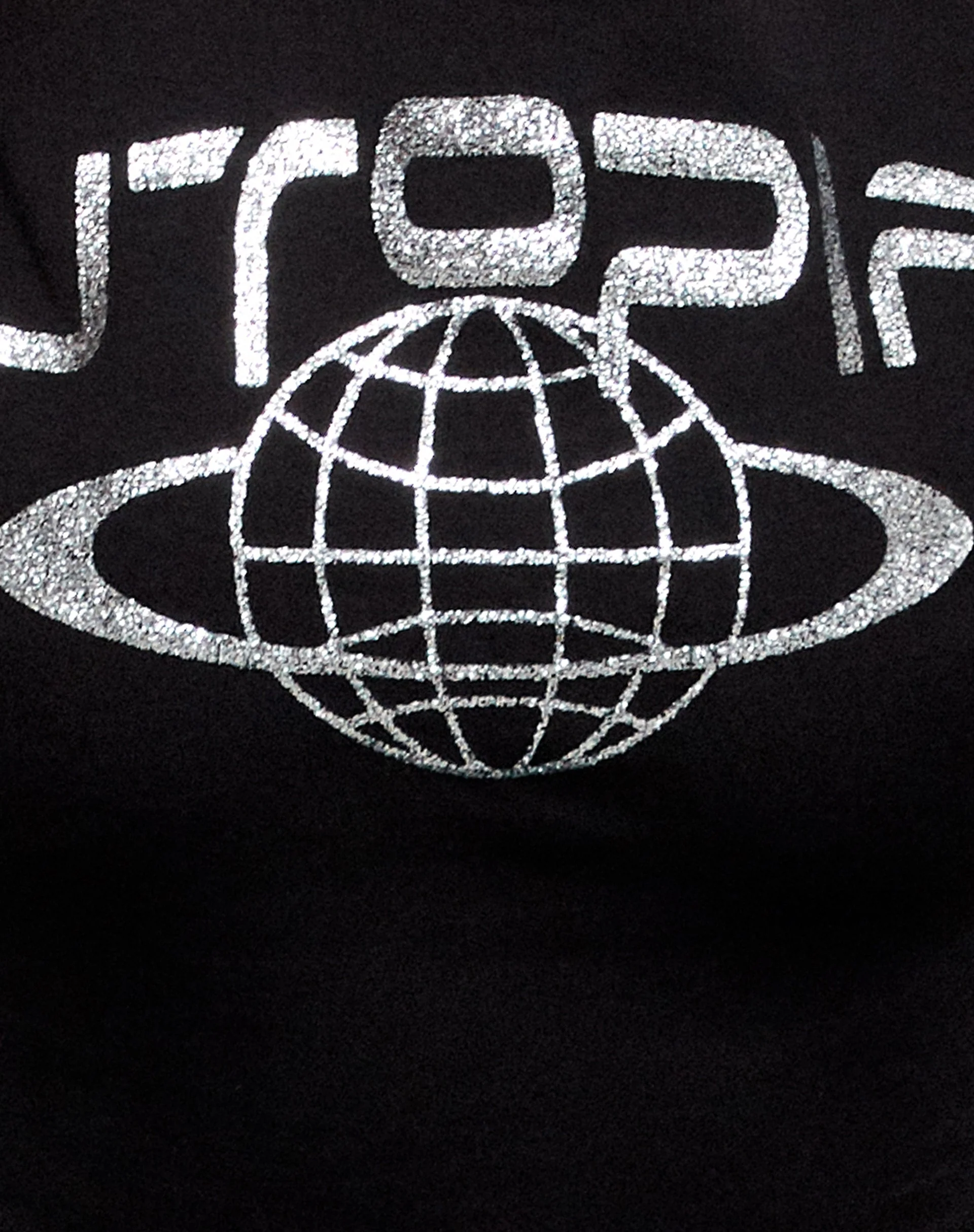 Shrunken Tee in Black Utopia - Image 8