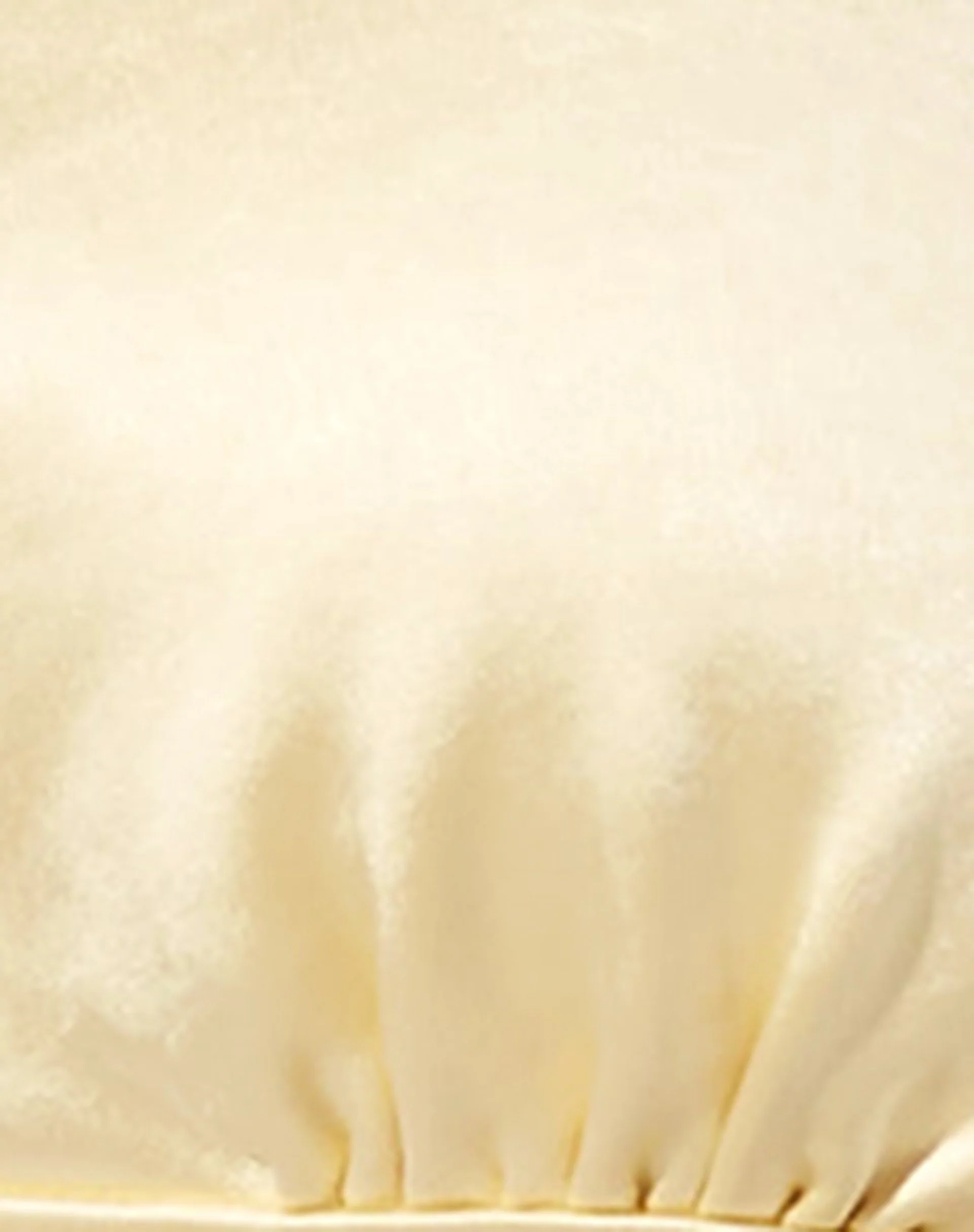 Silta Crop Top in Satin Buttercream - Image 6