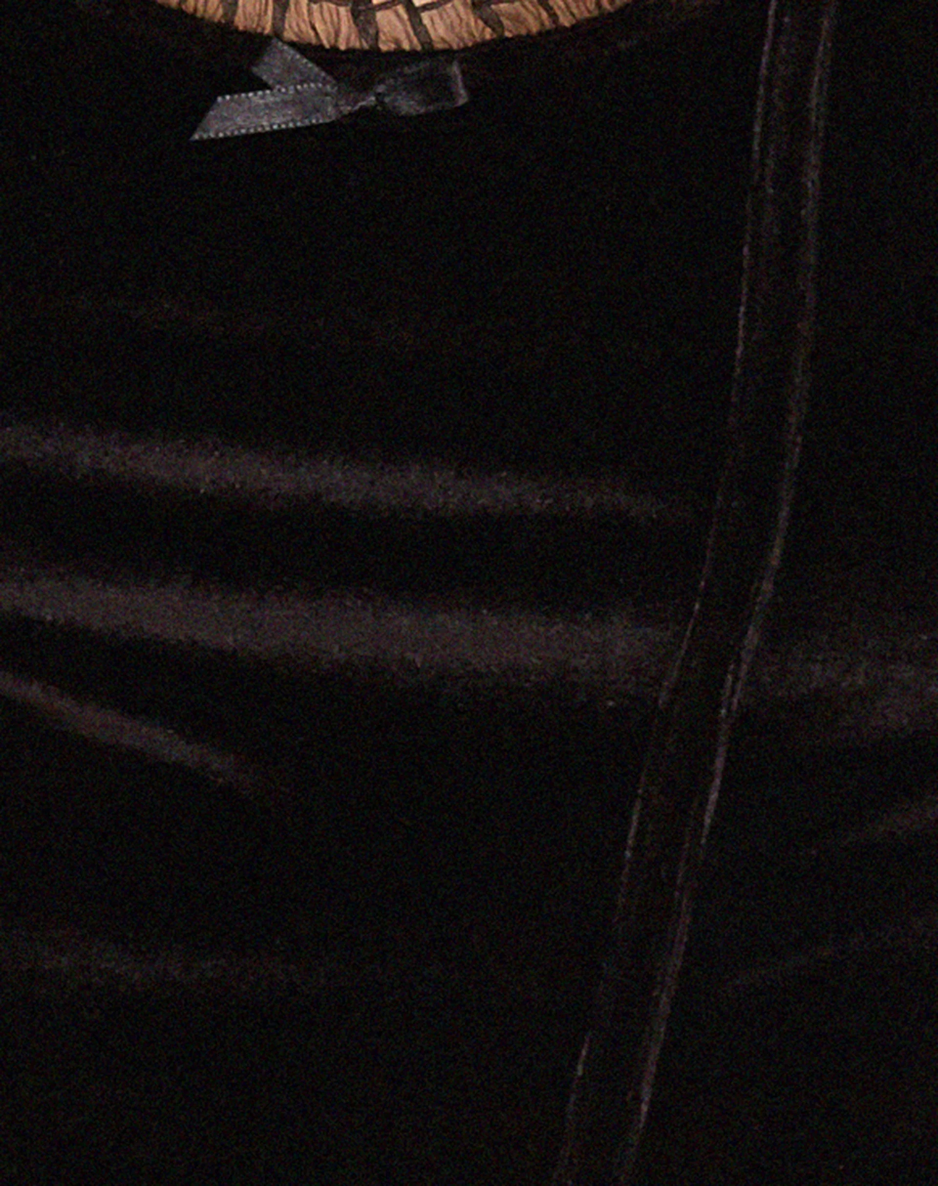 Siwangi Corset Style Top in Black Velvet - Image 6