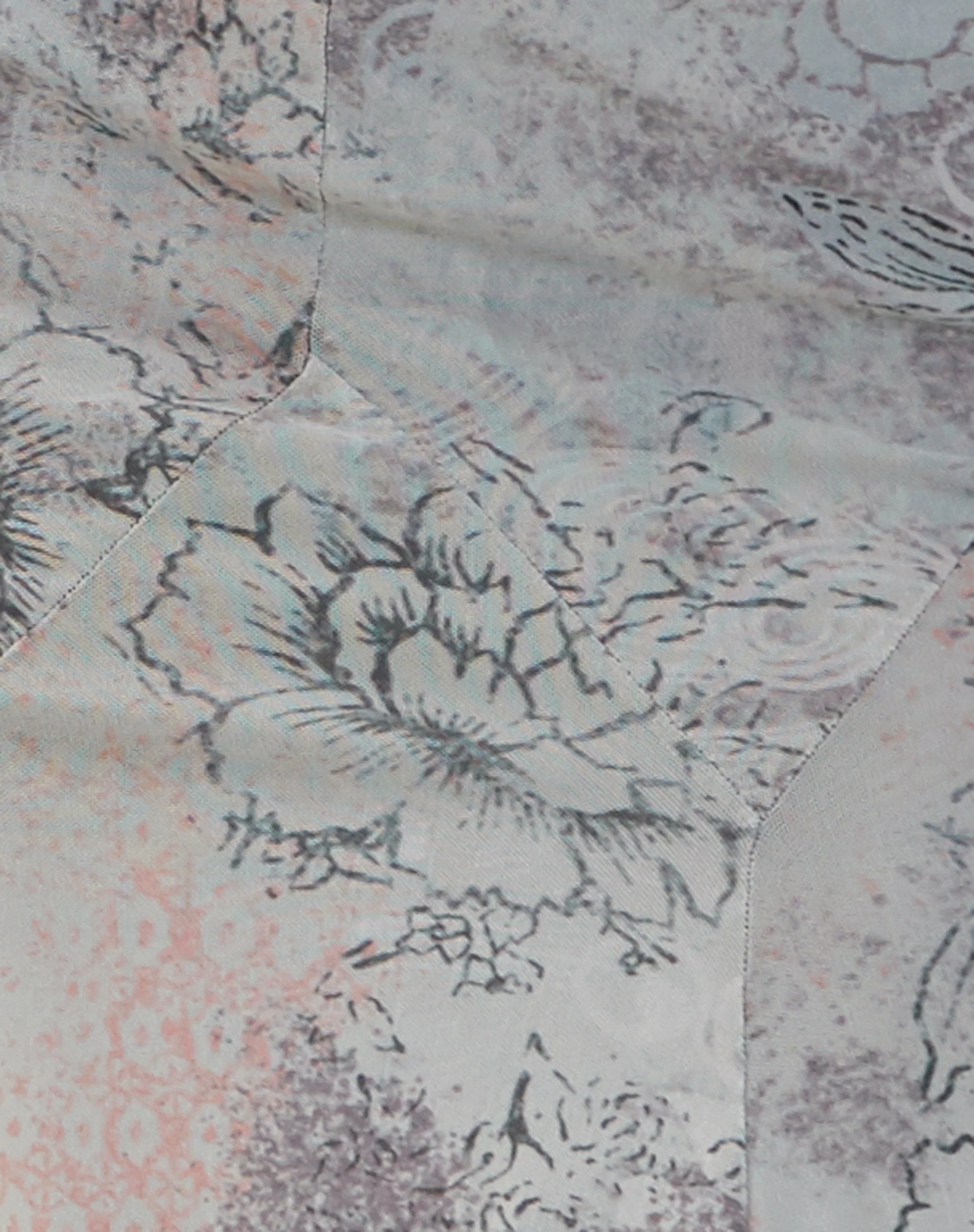Sloane Midi Skirt in Pastel Floral Lace - Image 6