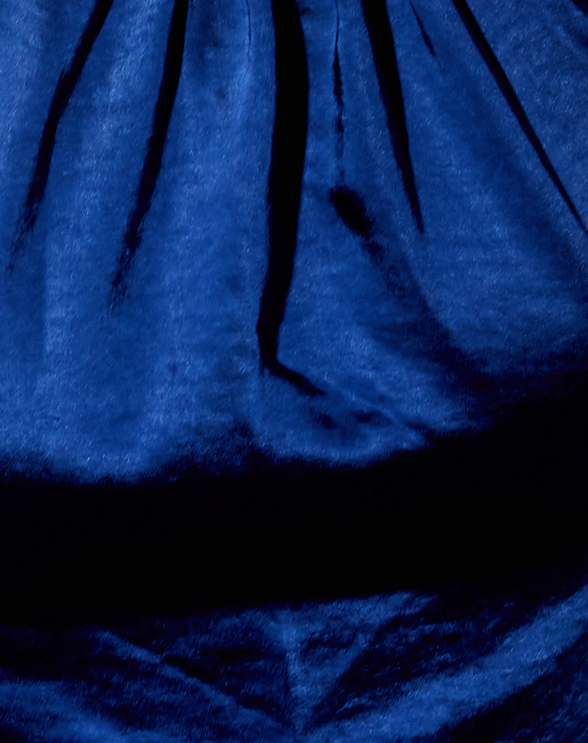 Spence Top in Satin Midnight Blue - Image 6