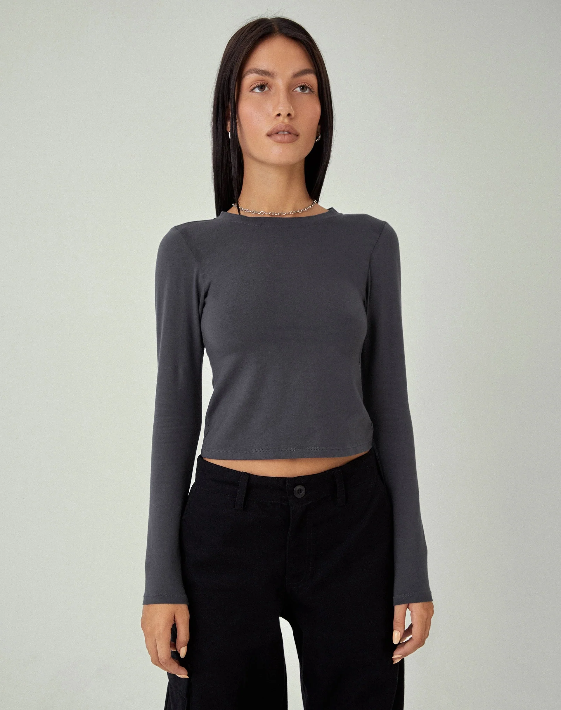 Suratmi Long Sleeve Top in Ocean Storm - Image 4