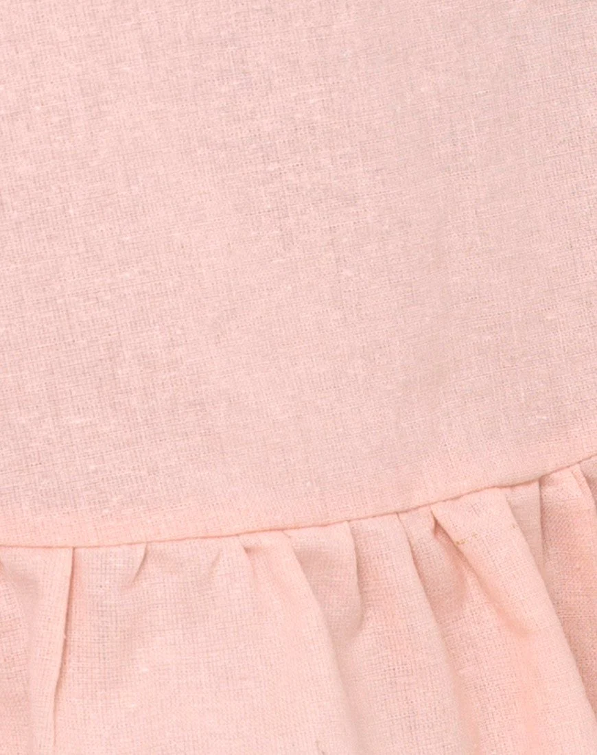Syami Dress in Peach - Image 5