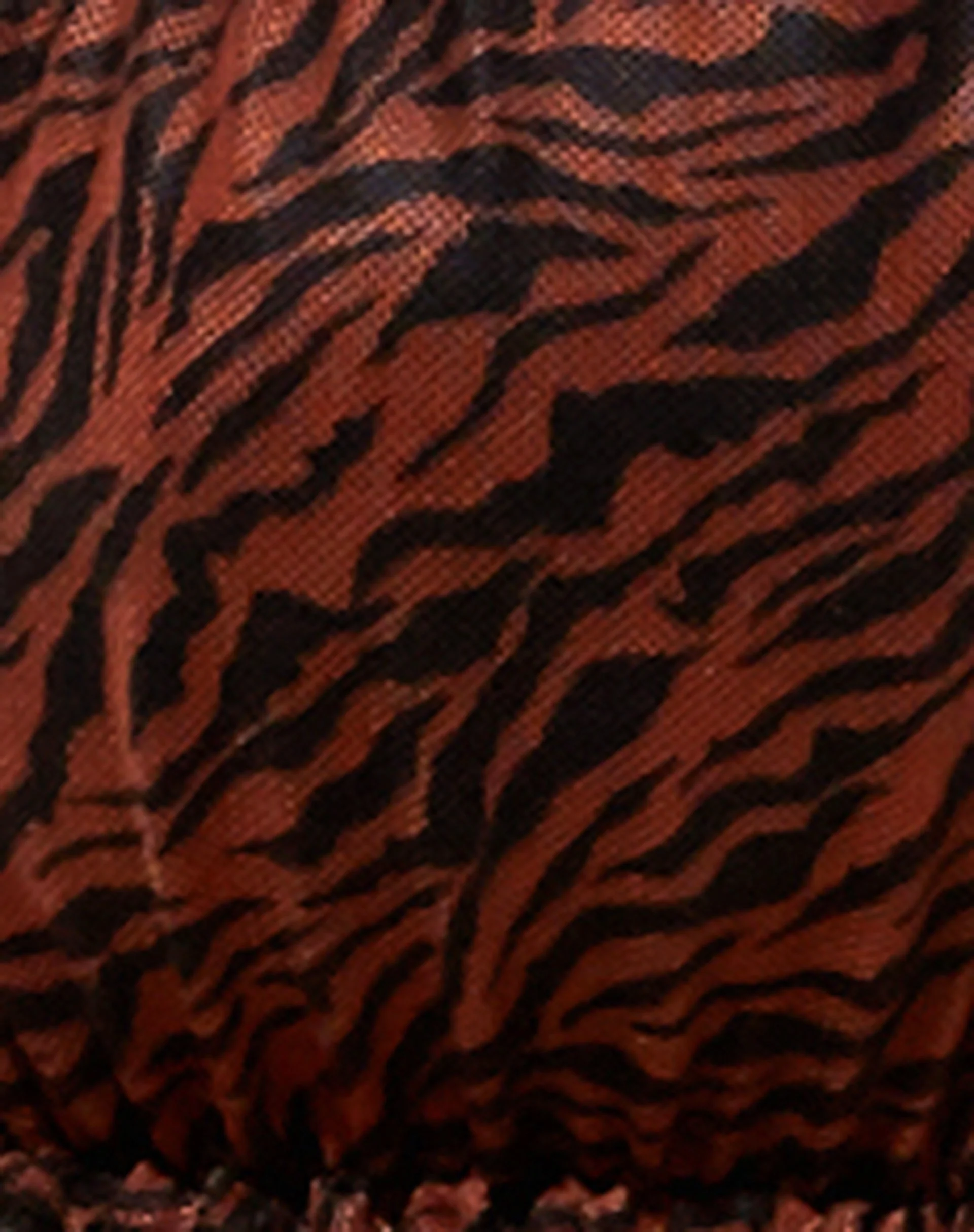 Tals Panties in Mini Zebra Black and Brown - Image 7
