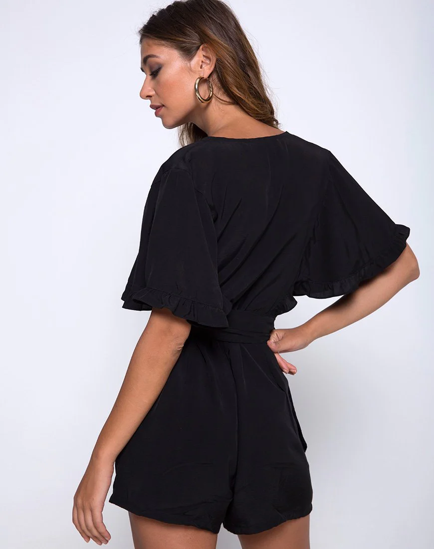Tamiko Jumpsuit in Black - Image 2
