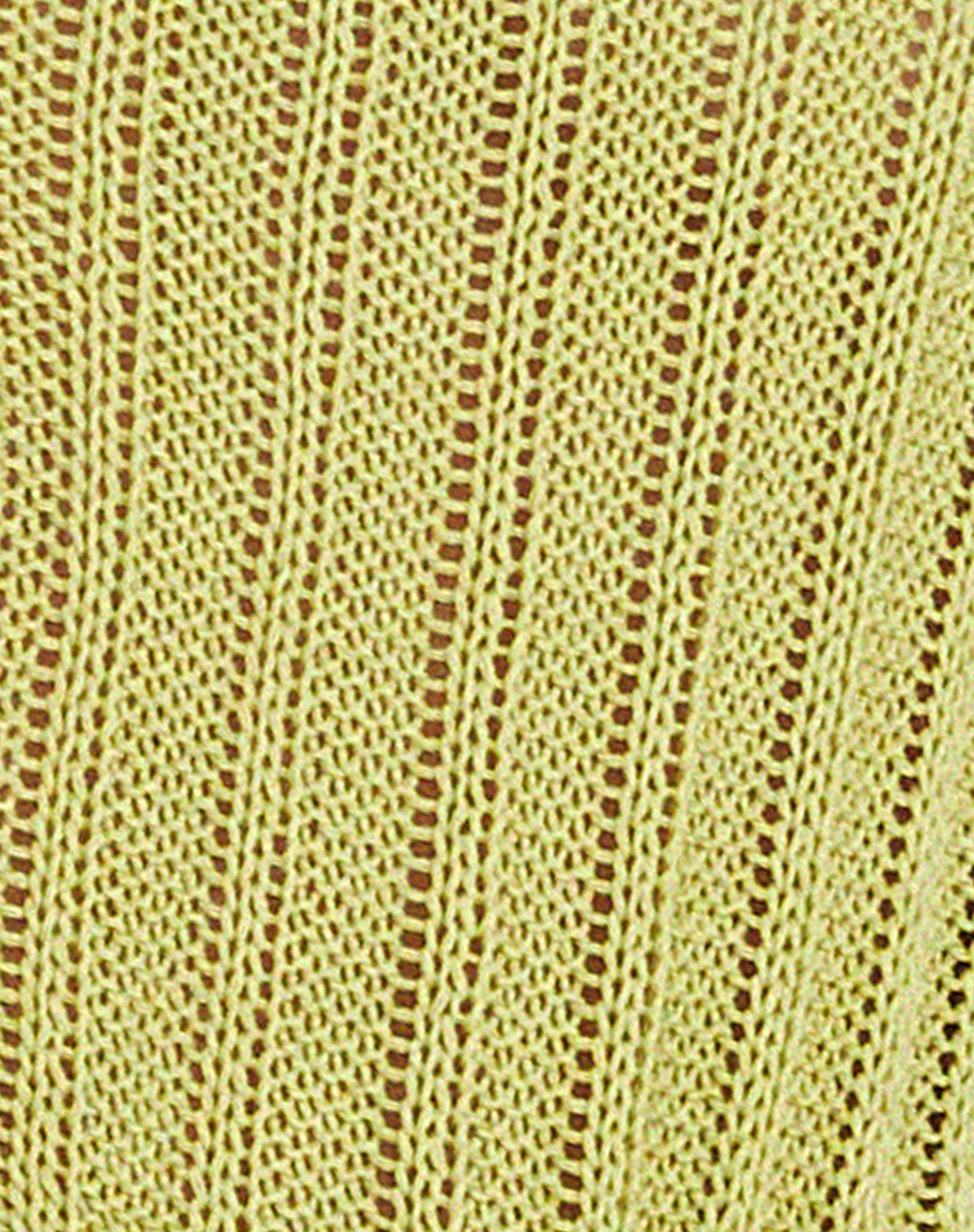 Tapa Cutout Top in Lime - Image 6