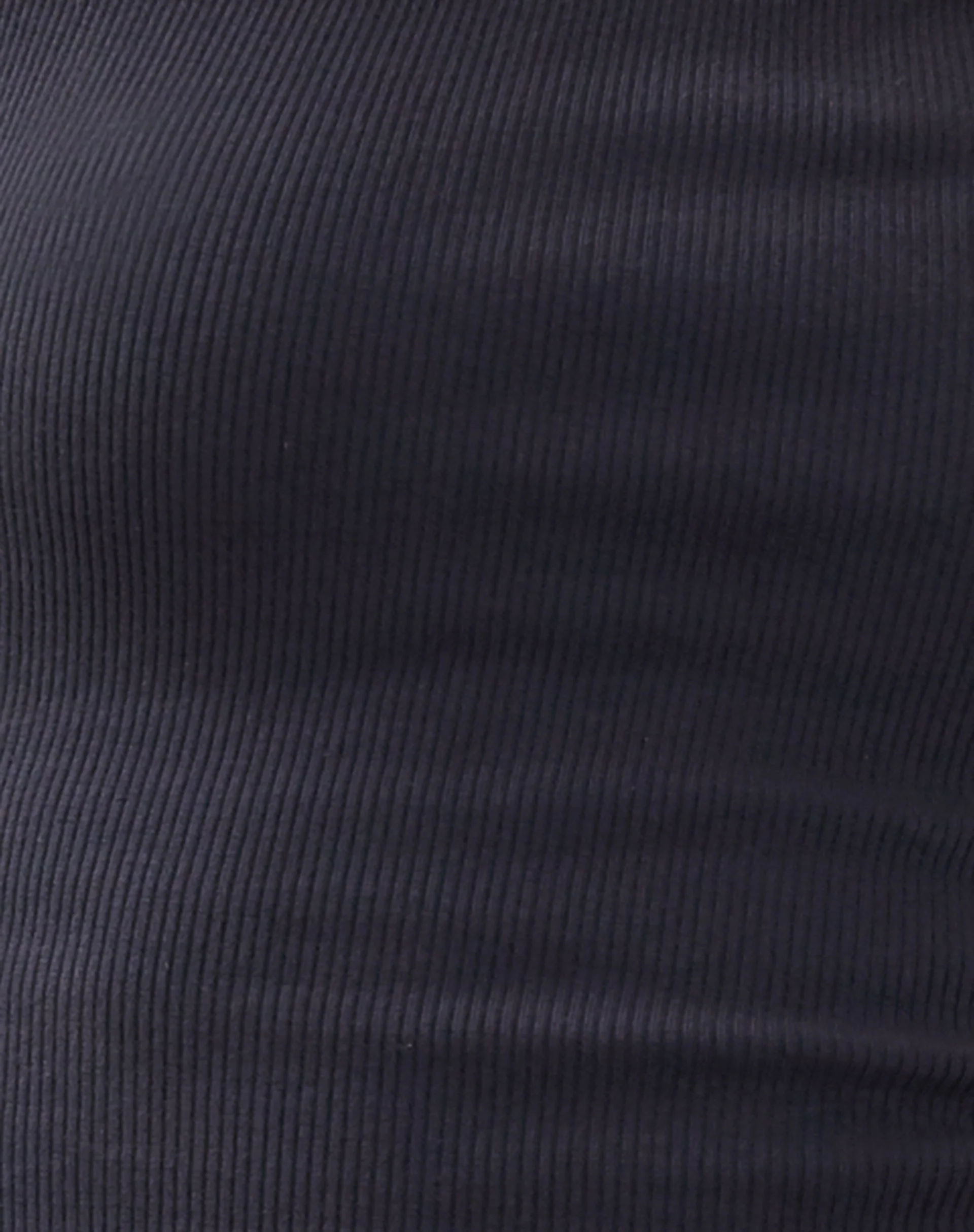 Tasley Ribbed Folded Sleeve Tee in Ocean Storm - Image 5