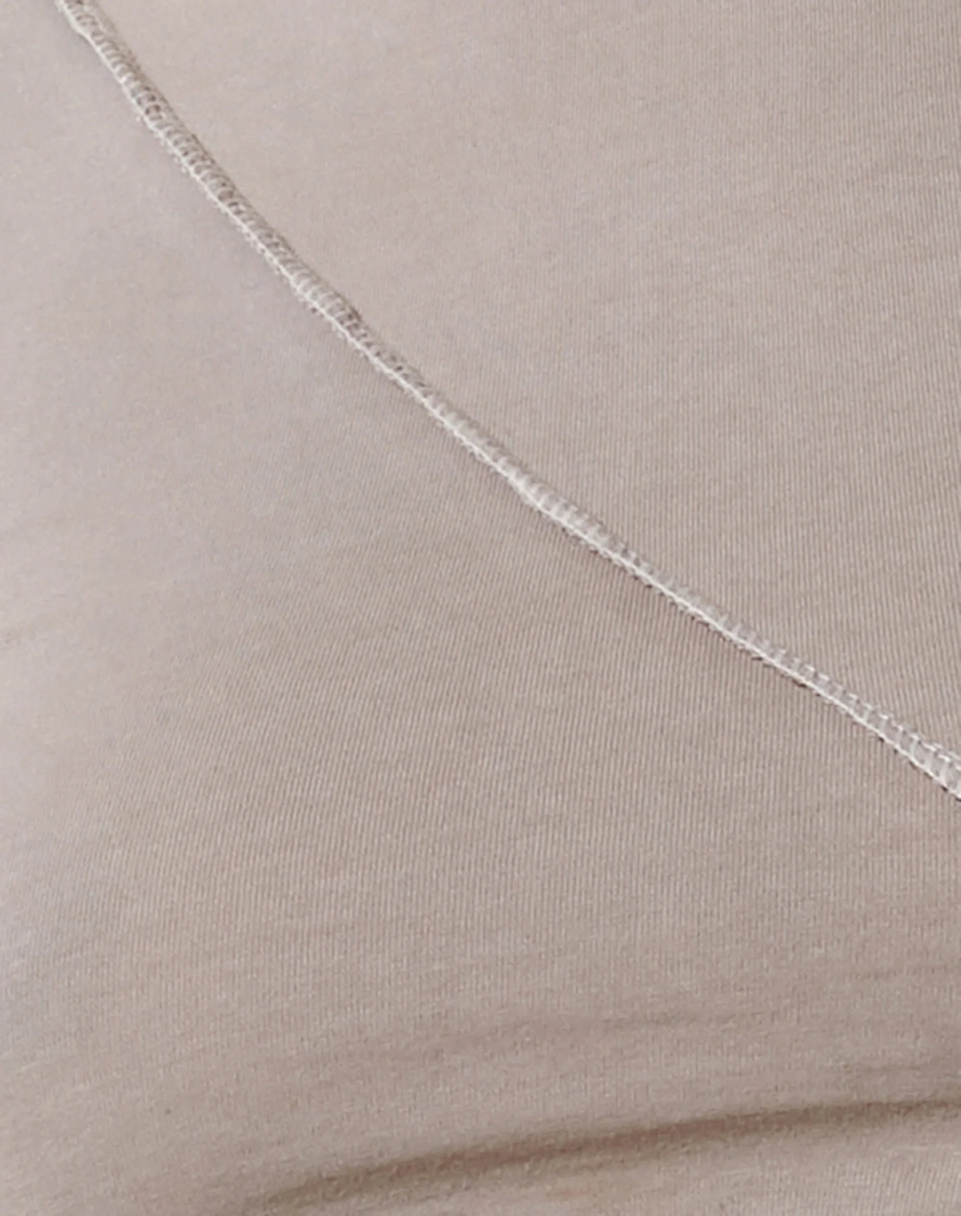 Teaghan Crop Top in Lycra Oat Milk - Image 7