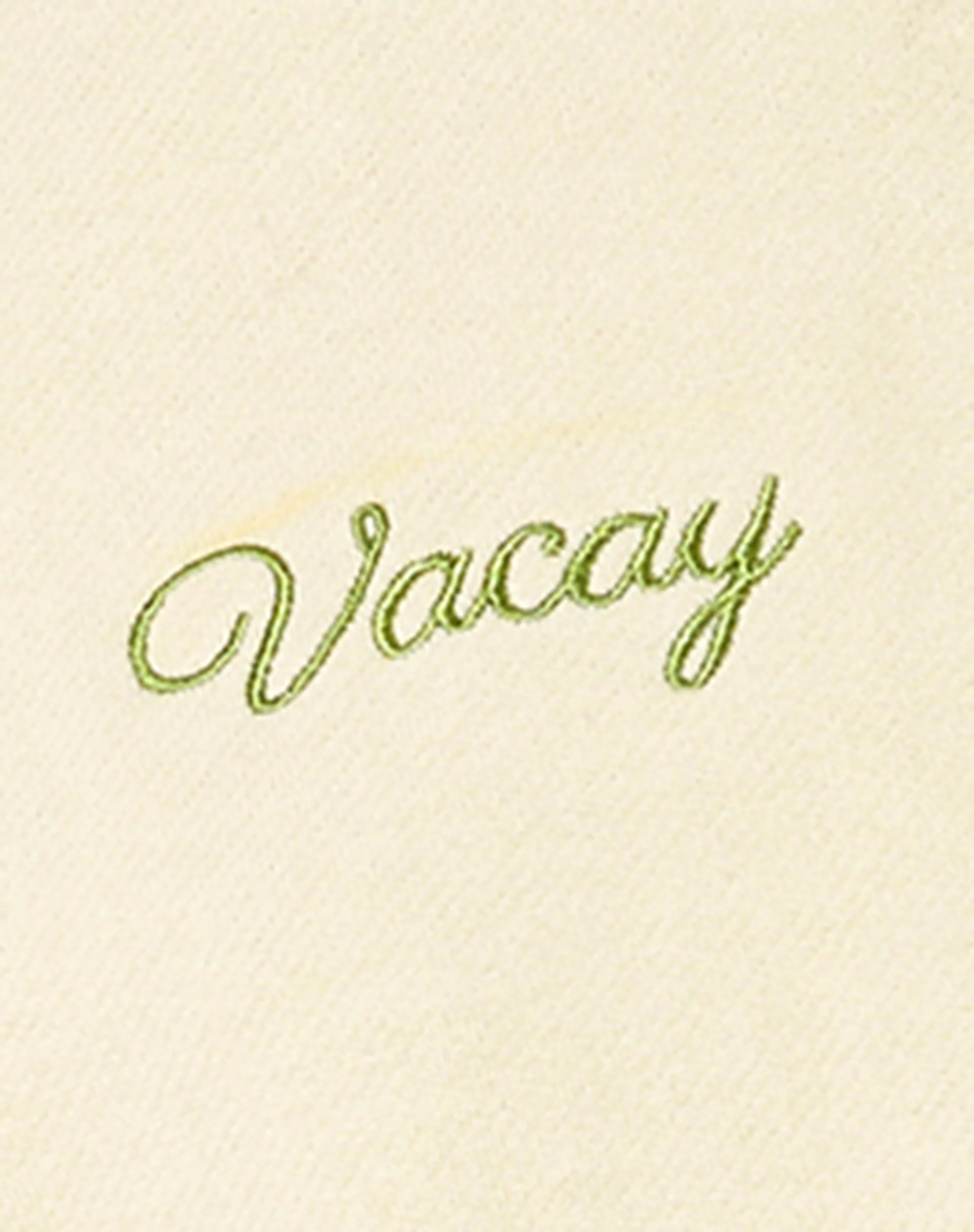 Ted Sweatshirt in Buttercream Vacay Embro - Image 7